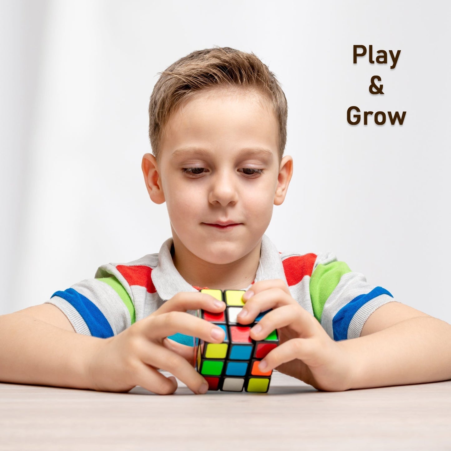 3x3x3 Cube Solving Kit - Includes Cube, Formula Sheets, Perfect for Beginners and Enthusiasts, 3d puzzles game | rubick cube puzzle cubes | rubix cube (1 Pc ) Your Brand