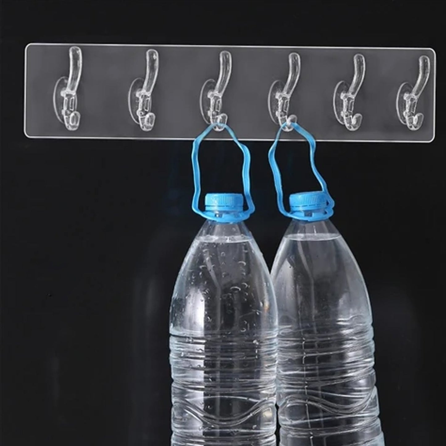 Adhesive Golden & Transparent Heavy Duty Wall Hook Your Brand