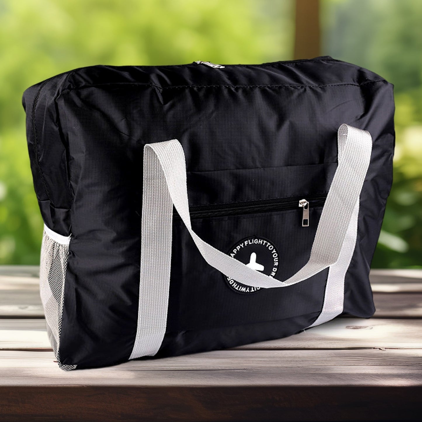 Travel Bag Foldable Luggage Large Zipper Bag (1 Pc) Your Brand