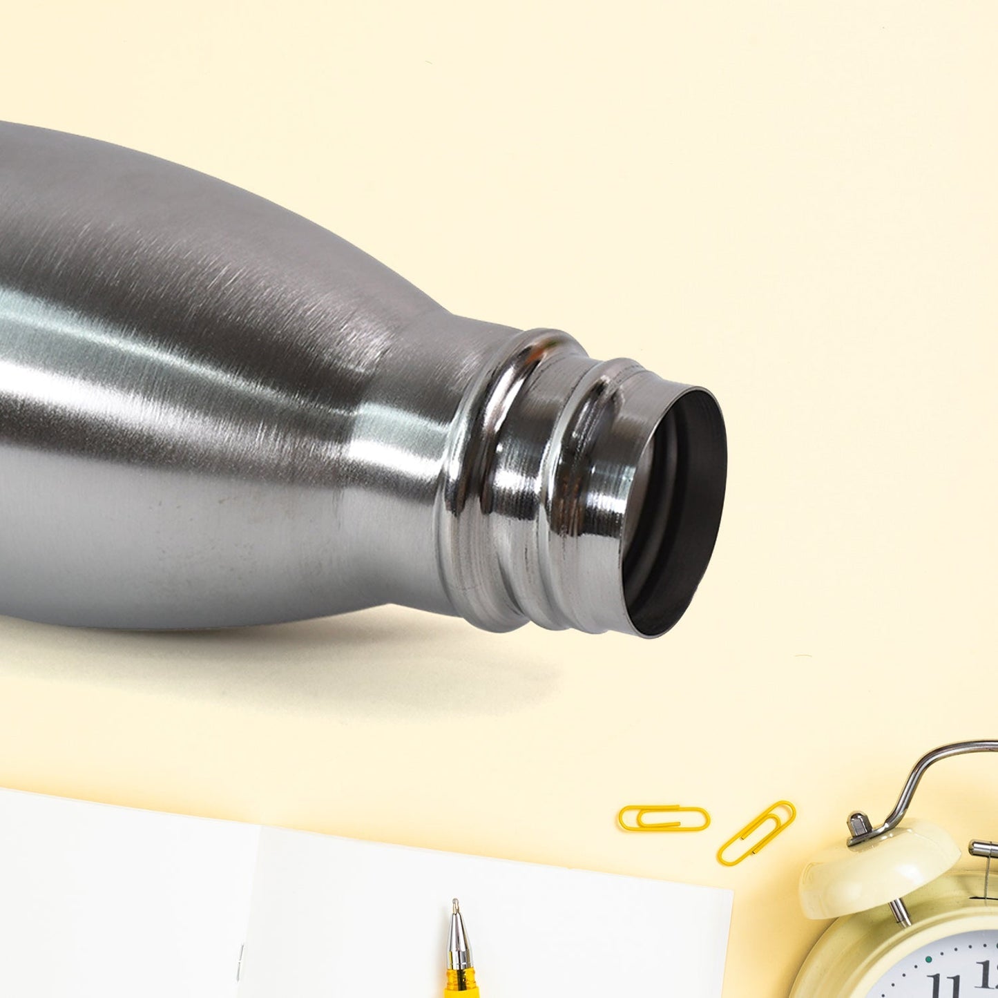 Stainless Steel Water Bottle Approx 1000ML (1 Pc) Your Brand