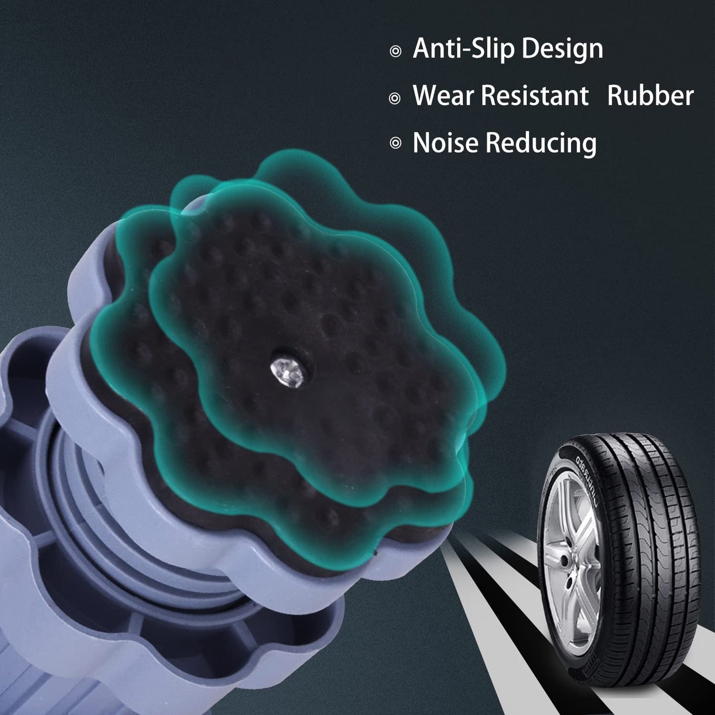 Washing machine support, anti vibration washing machine support adjustable washer anti vibrasion pads, washer & dryer pedestals, Washing Machine Accessory Anti- Skid Pad PVC Lifting Pad Non-Slip ( 1 Pc ) Your Brand
