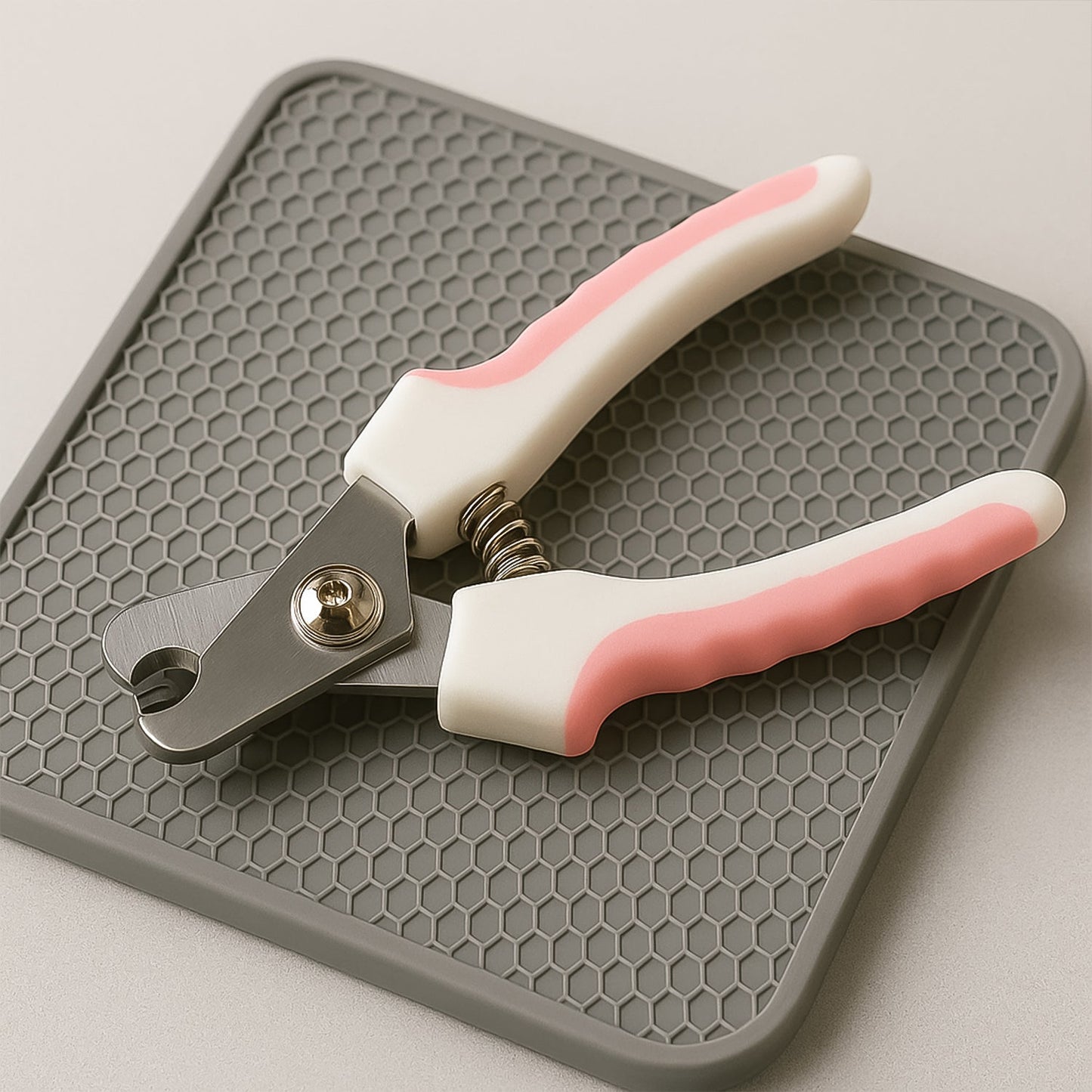 Pet Nail Clipper and Nail File Grooming Kit for Dogs and Cats (Mix Color / 2 Pc) Your Brand