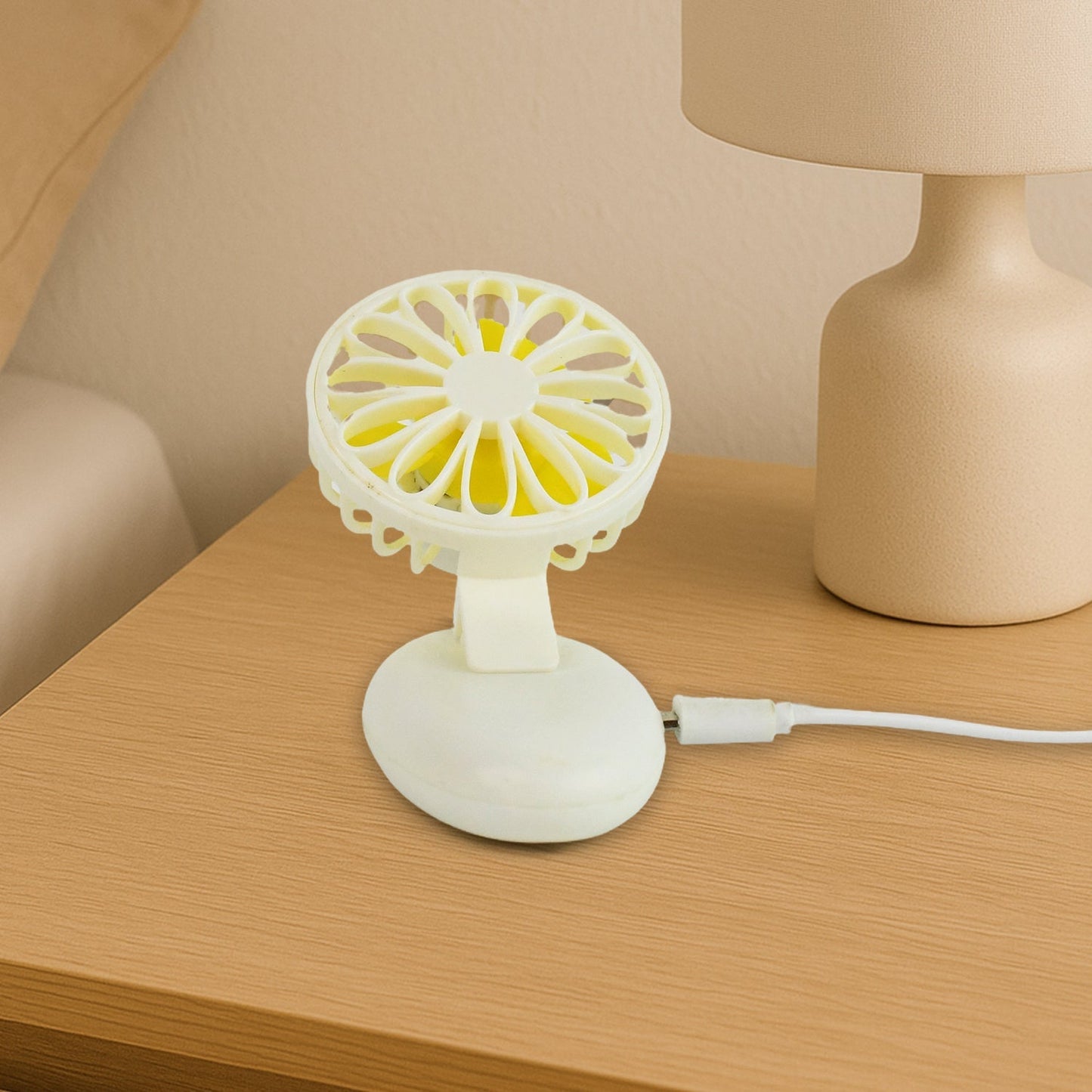 Mini USB Handheld Fan, Portable Rechargeable Mini Fan for Home, Office, Travel and Outdoor Use (1 Pc) Your Brand