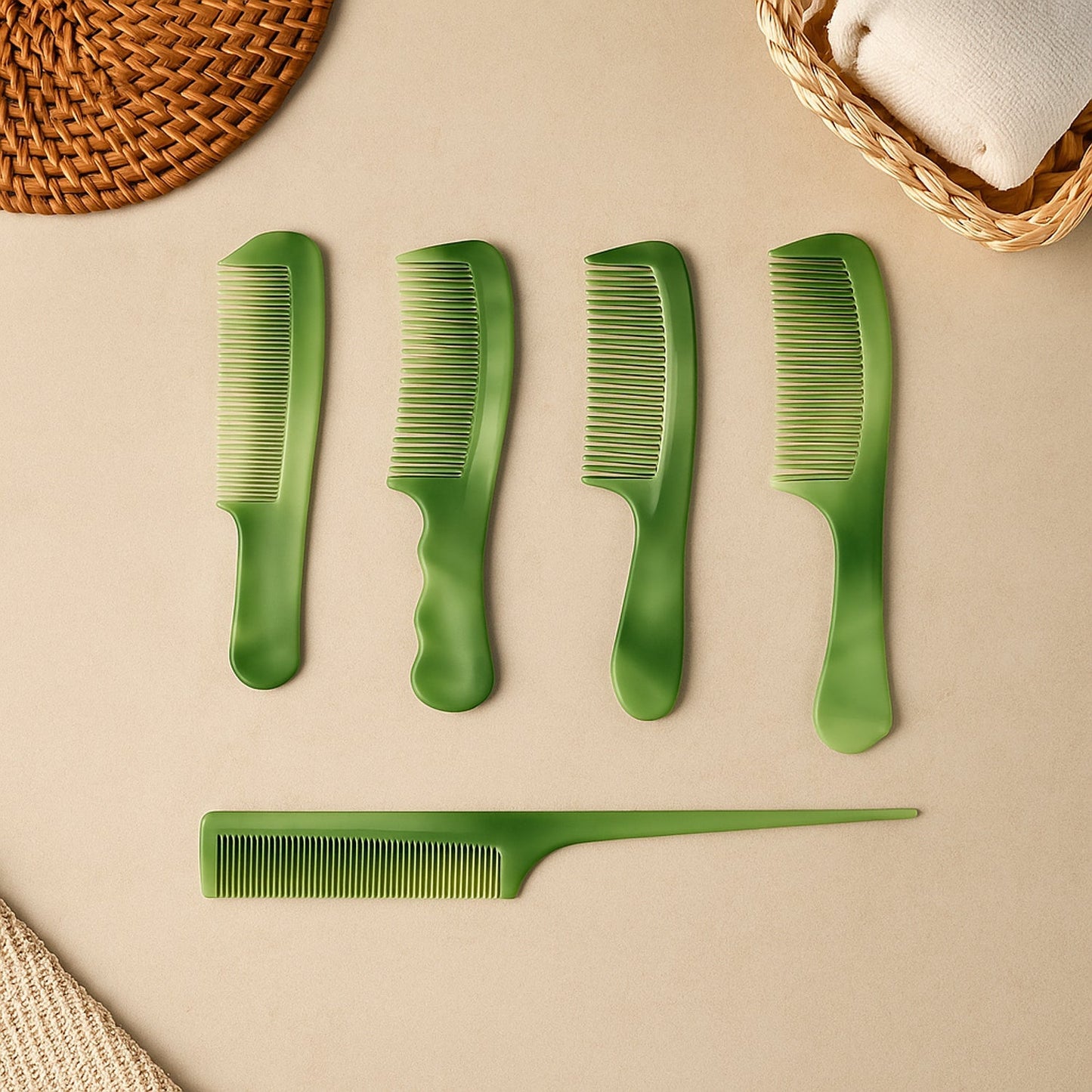 Multipurpose Hair Comb Set (10 Pc) Your Brand