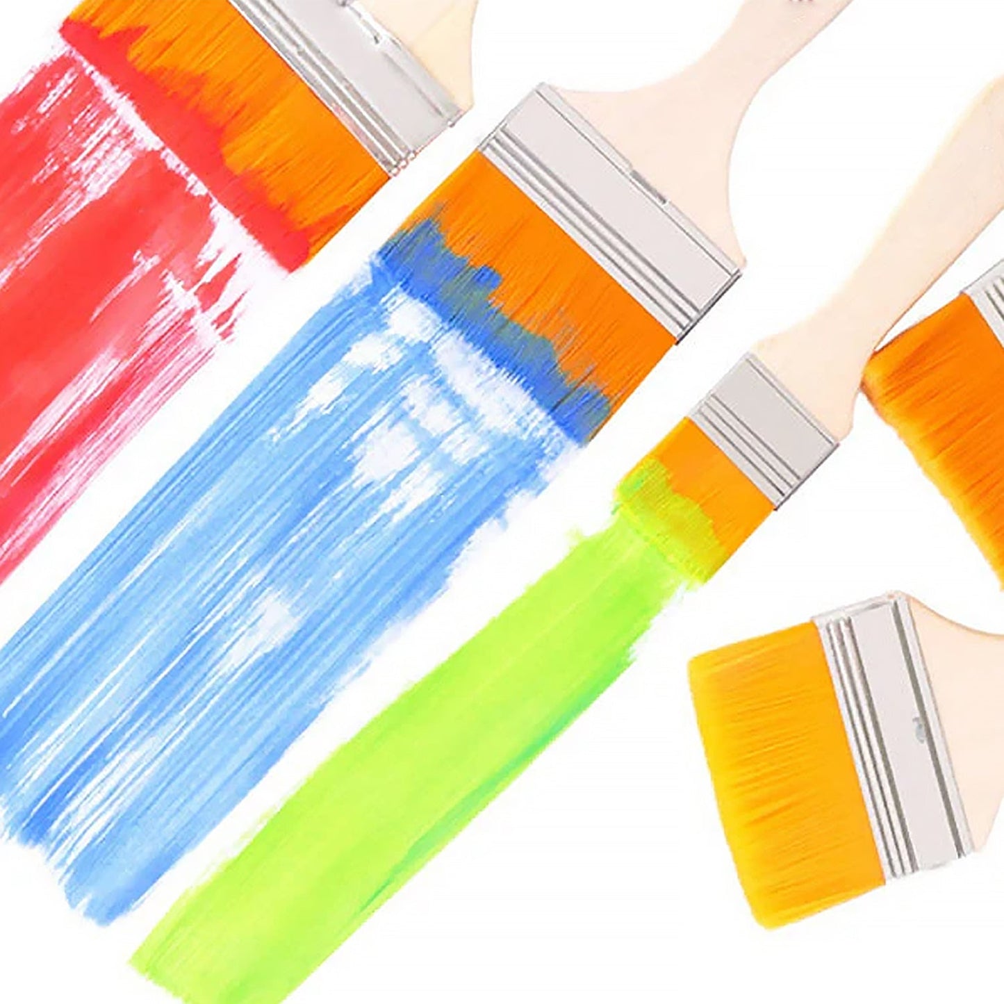 Painting Brush Nylon Pine Brush Tool Board Brush Dusting Cleaning Wall Paint Brush (6 Pc Set) Your Brand