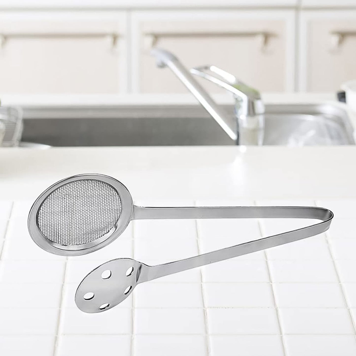 Apex Stainless Steel Skimmer Serving Tong Your Brand