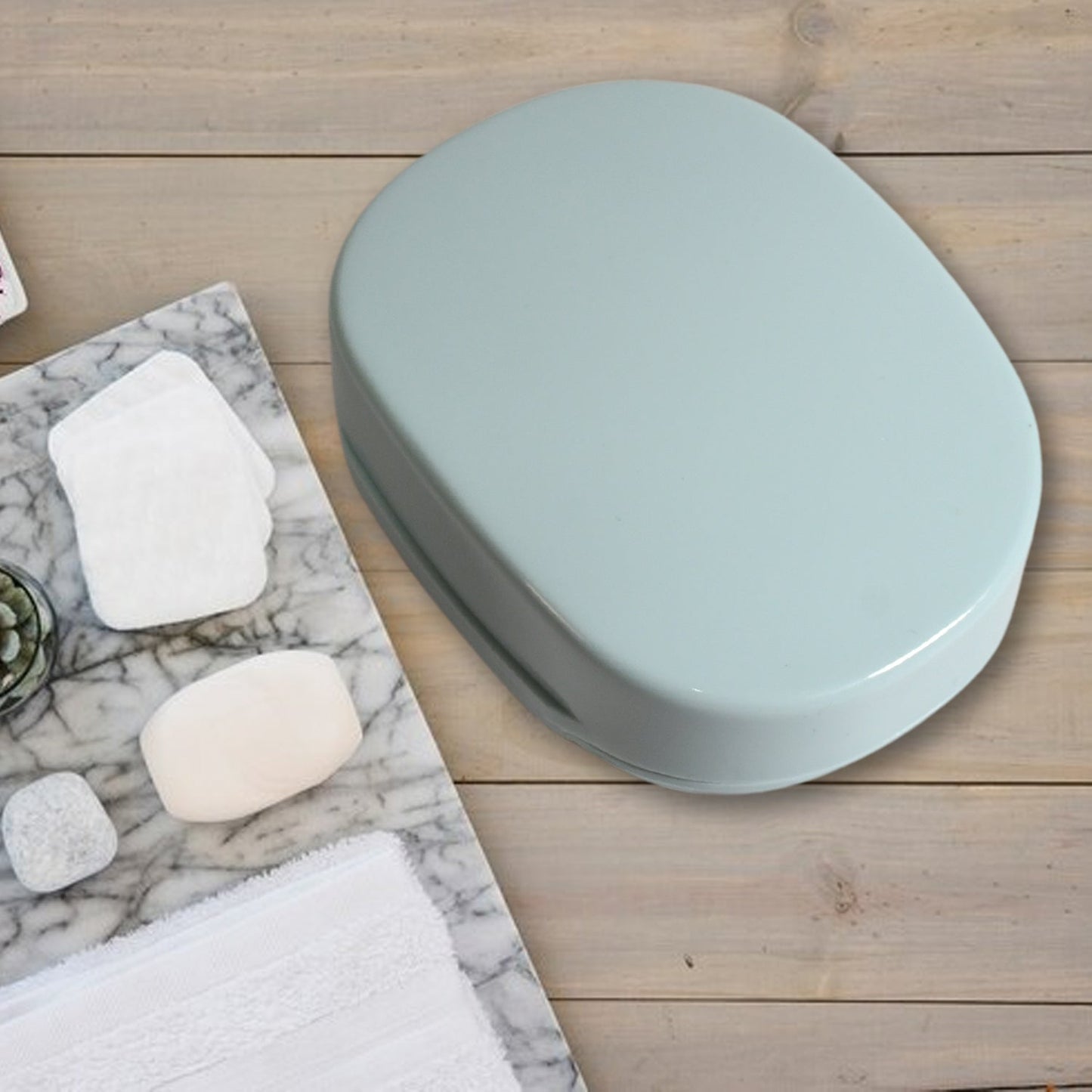 Soap Container, Soap Box Household Kitchen and Bathroom Can Use PP Material Drain Box, Soap Dish, for Bathroom Shower Home Outdoor Camping ,Sabudani (1 Pc) Your Brand