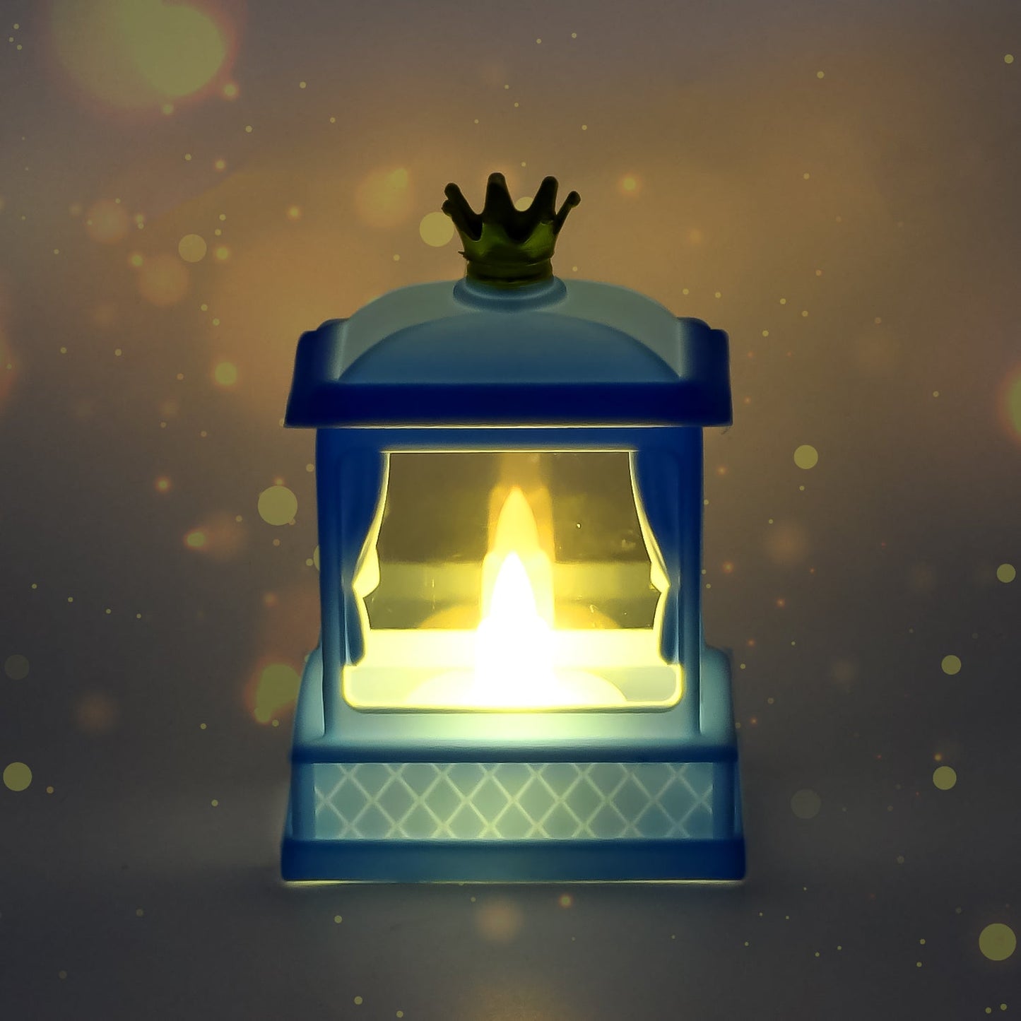 Acrylic Battery Operated Mini Square LED Lantern, Diwali (1Pc) Your Brand