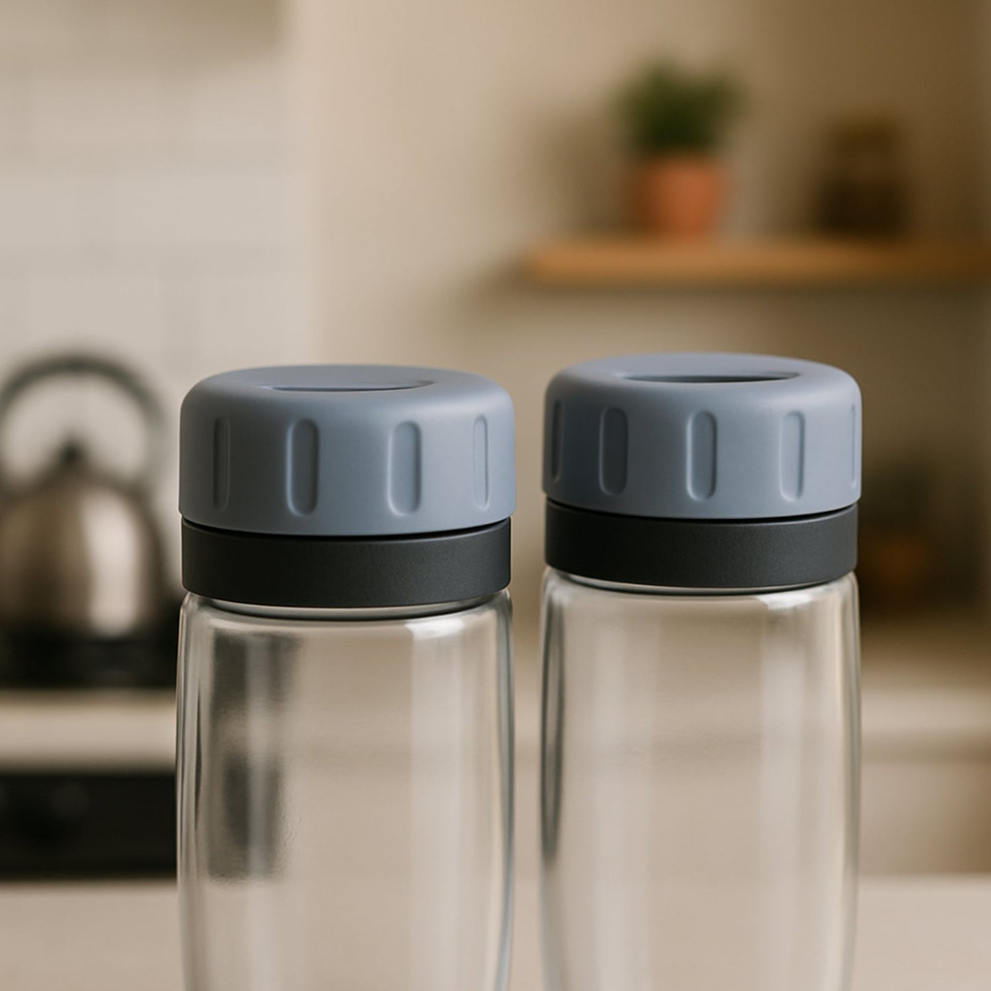 Apex Acrylic Salt and Pepper Shaker Set of 2 Your Brand