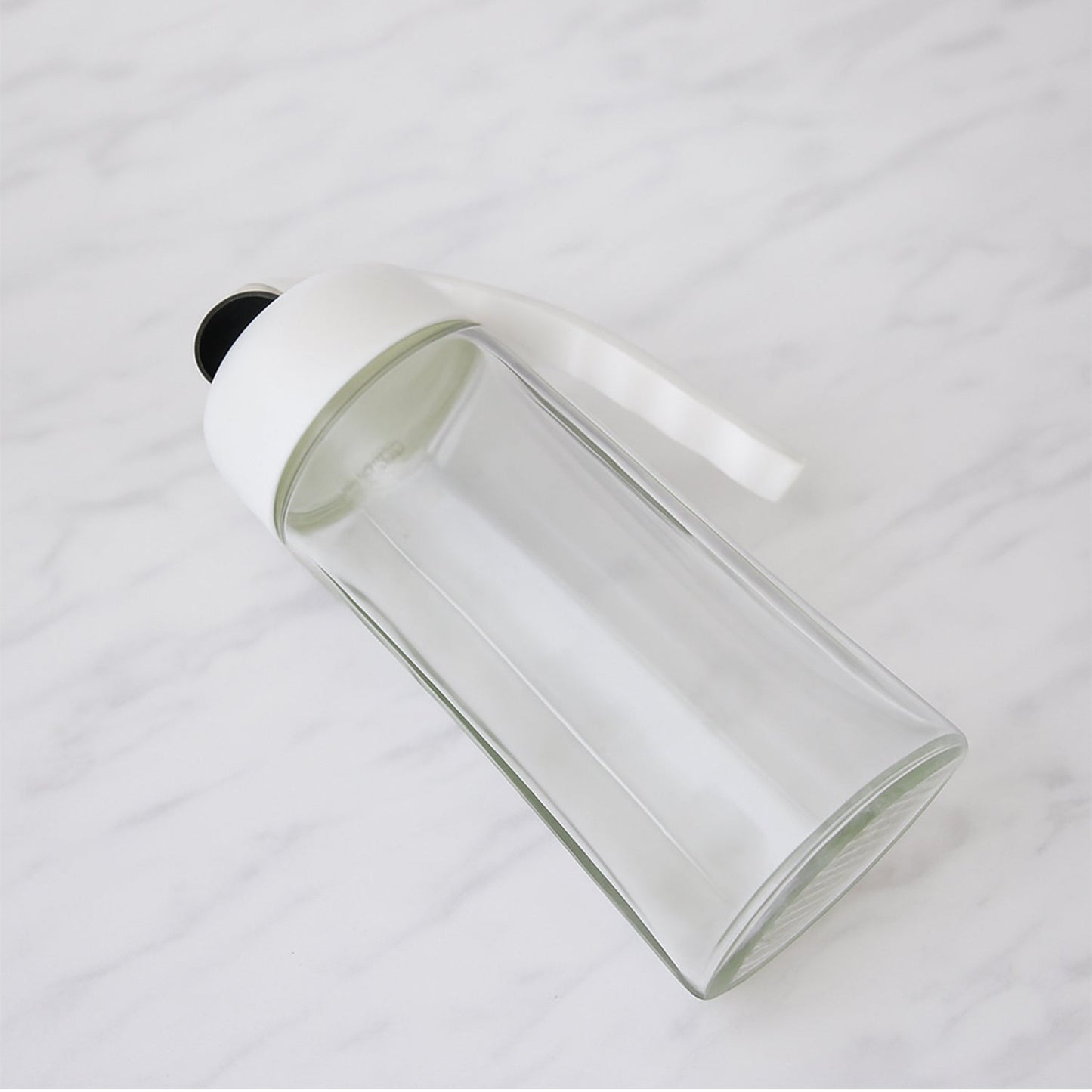 Kitchen Glass Oil Bottle Dispenser Automatic Opening Closing Home Bottles For Oil And Vinegar Honey Olive Oil Container (630ml) Your Brand