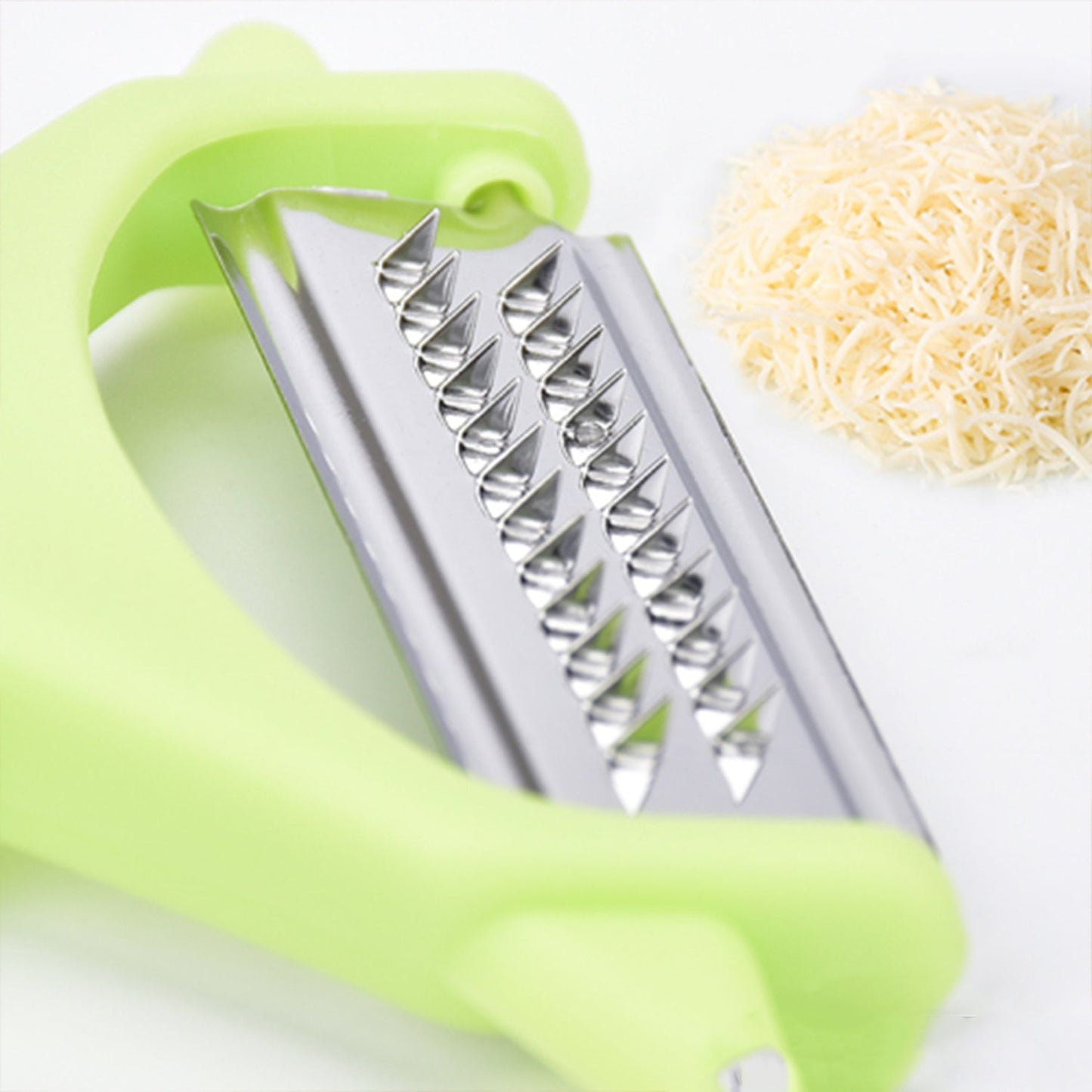 Peeler Slicers Shredders for Fruits and Vegetables, Cutter, Grater Kitchen Helper, Potato Fruits Peeler, Stainless Steel Sharp Blade with Non-Slip Handle (3 Pcs Set) Your Brand