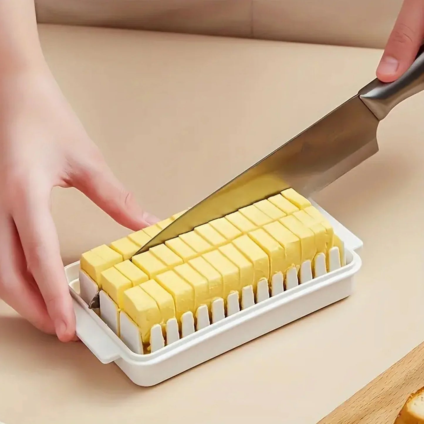 All-in-One Butter Slicer & Storage Box 1 Pcs Your Brand