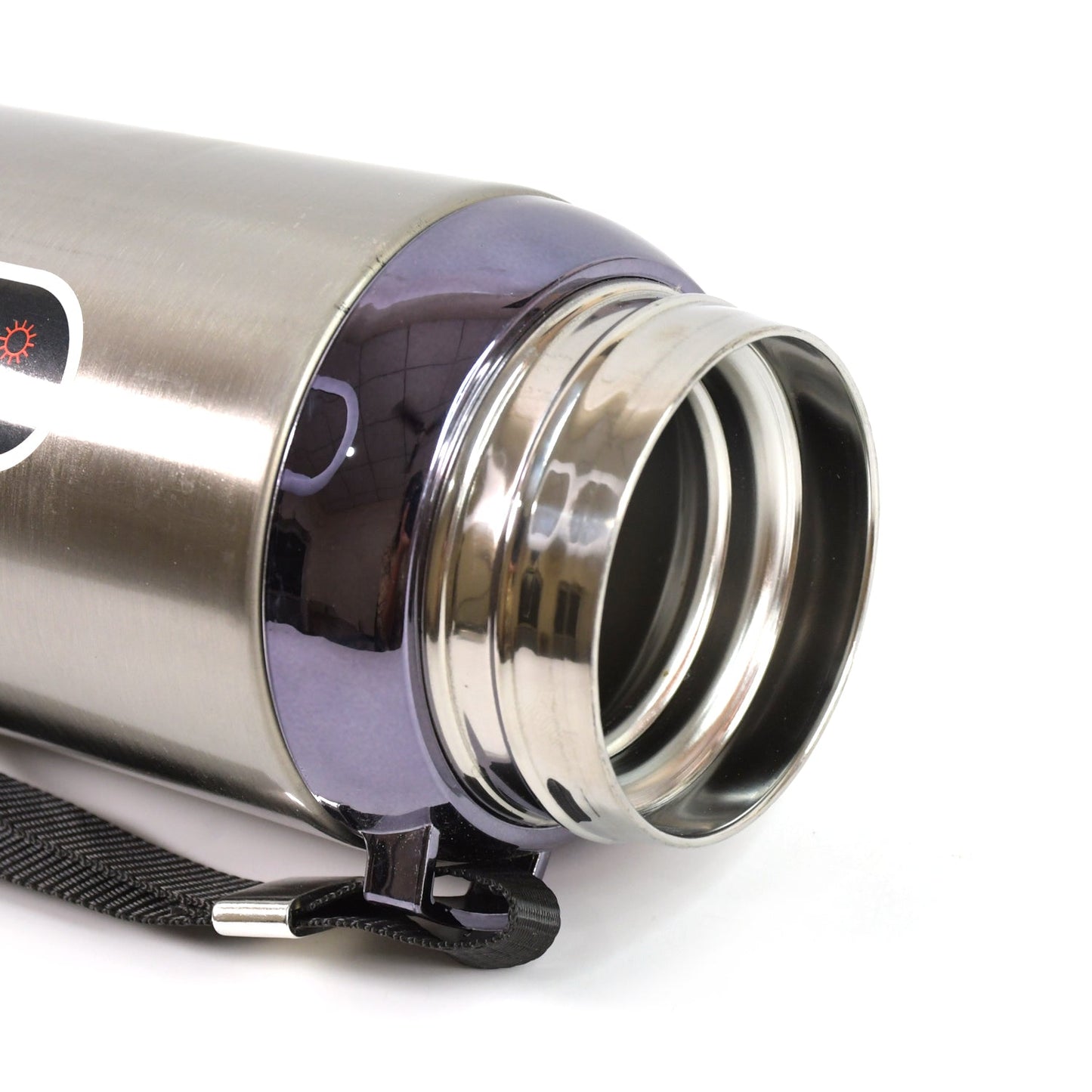 800ml Stainless Steel Water Bottle – Leak-Proof Thermos Flask for Travel, Gym, Office, Home Use (1 Pc) Your Brand
