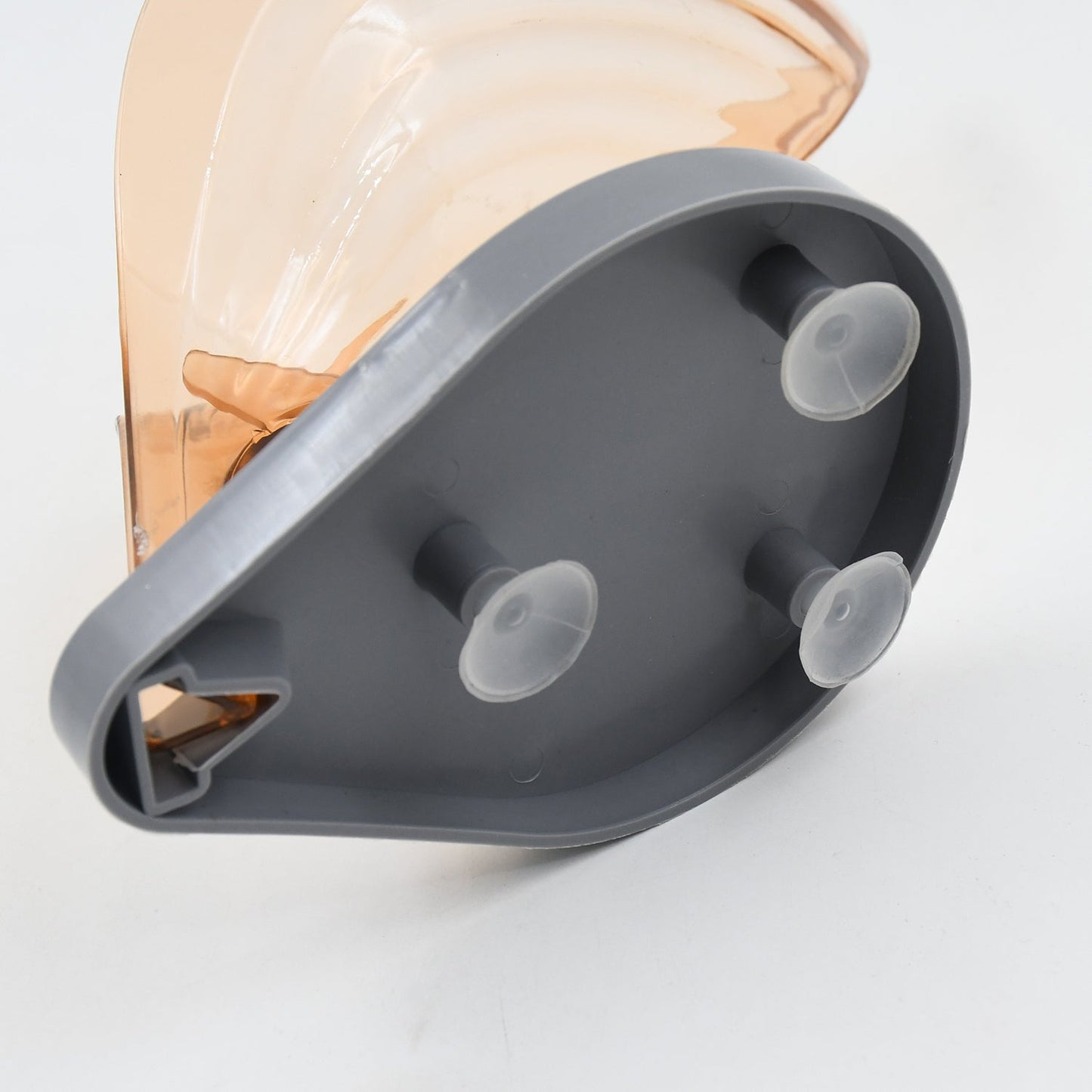 Plastic Leaf Shape Soap Box, Soap Holder (1 Pc / With Color Box) Your Brand