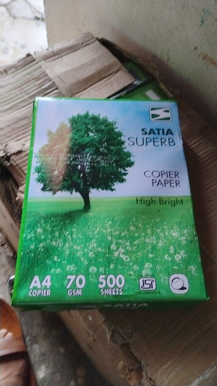 A4 Size High Bright Copier Paper – 70 GSM – Pack of 500 Sheets Your Brand