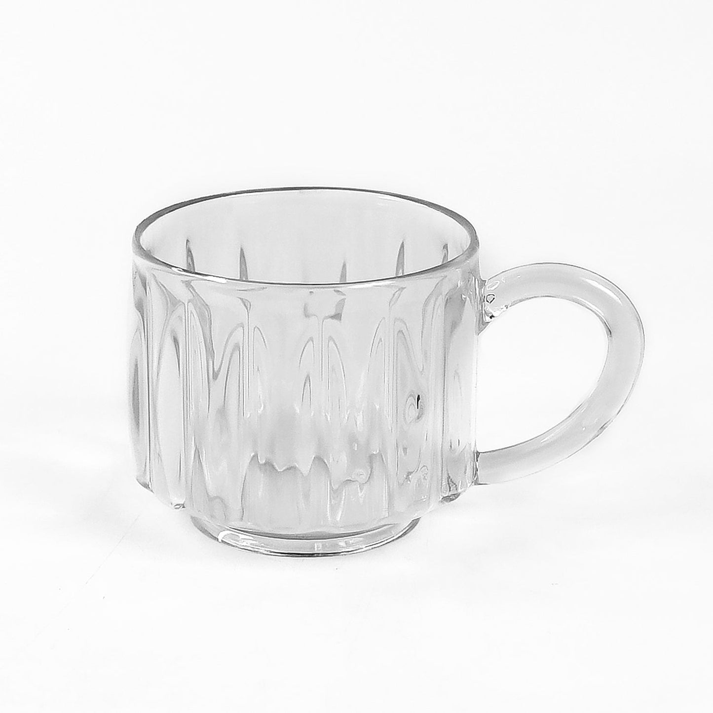 Unbreakable Transparent Plastic Tea Cups (Set of 6 Pc) Your Brand