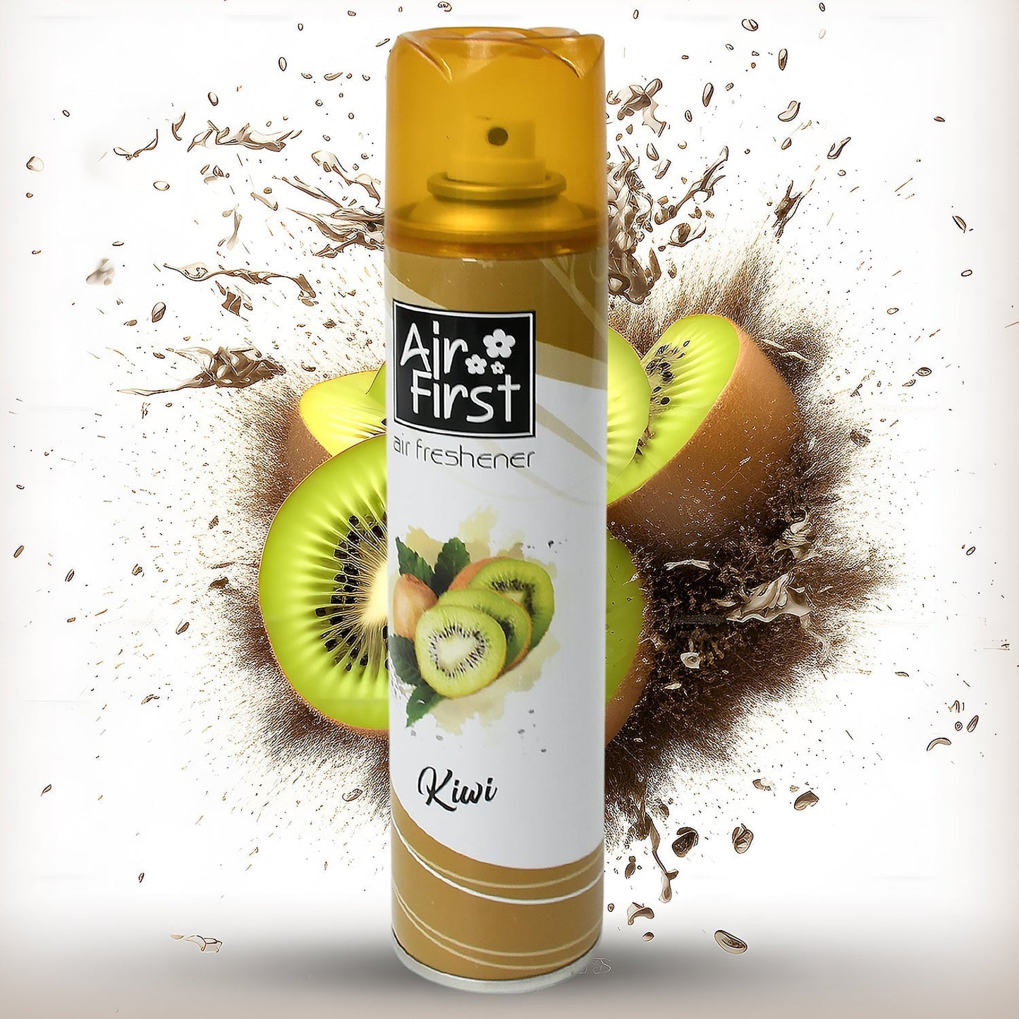 Air Freshener | Used In Office, Home, Hotels, Banquets, Carpet Etc, Room Spray Air Freshener, Mix Fragrance Lemon, Kiwi, Blossom, Aqua, Cafet (300 Ml Approx / 1 Pc) Your Brand