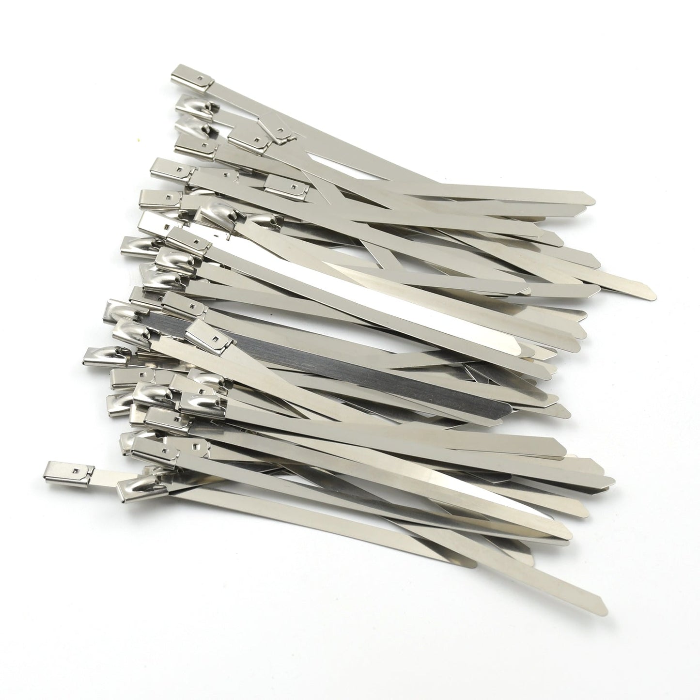 Stainless Steel Cable Ties for Solar & Home Use (100 Pc, 4.6x100mm) Your Brand