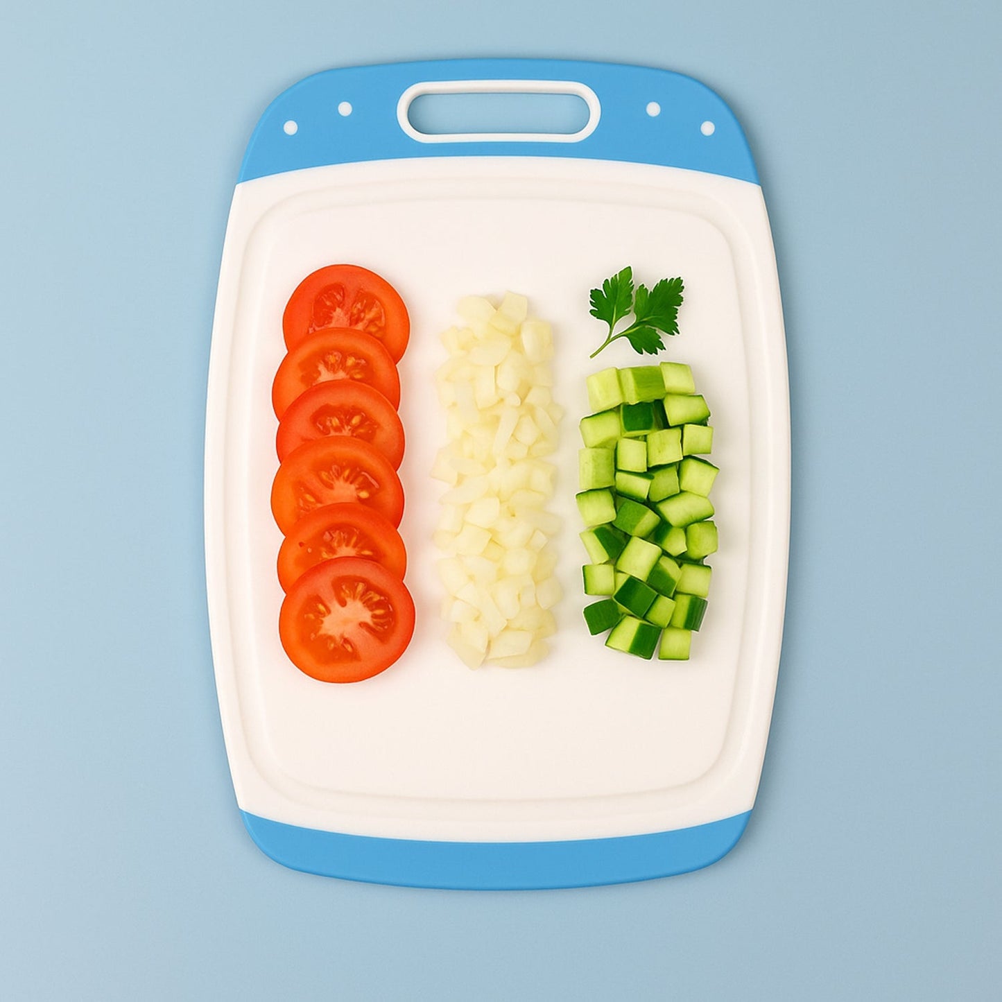 Ganesh Vegetables and Fruits Cutting Chopping Board Plastic Chopper Cutter Board (1 Pc) Your Brand