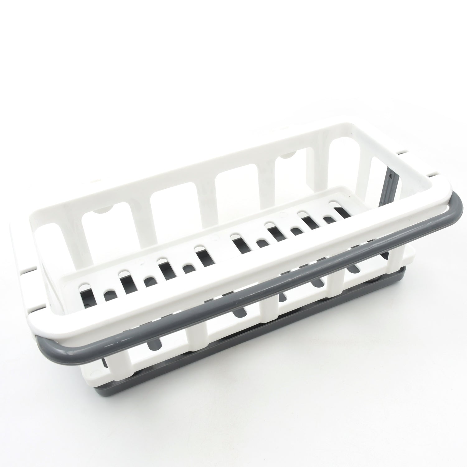 Multipurpose Platic Hanging Drain Rack Retractable Sponge Storage Hanging Rack With Adhesive Hook for Kitchen and Bathroom Dishcloth Holders Basket Drying Tray Organizer Your Brand