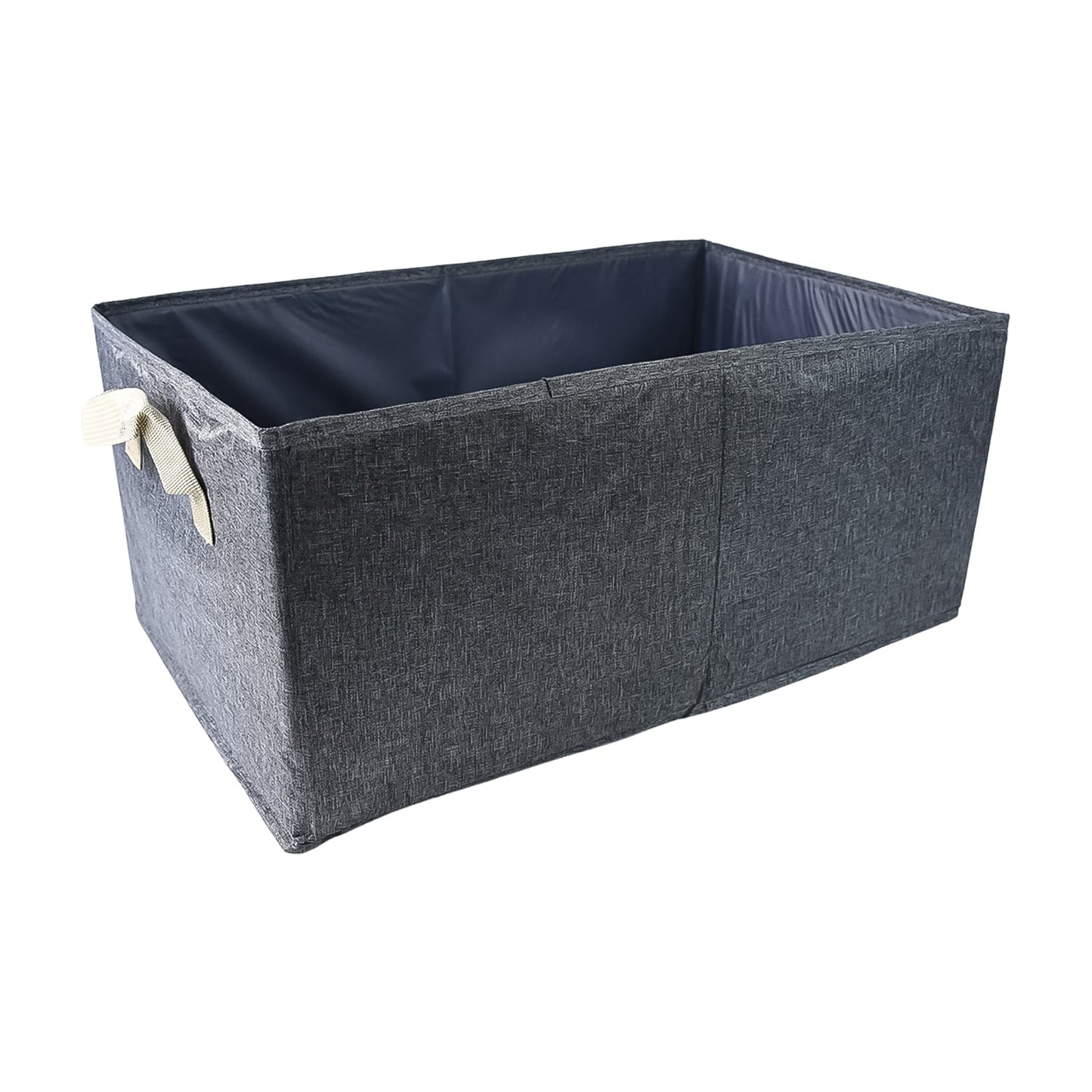 FOLDABLE CLOTH STORAGE BOX WITH HANDLES (47×28 CM) Your Brand