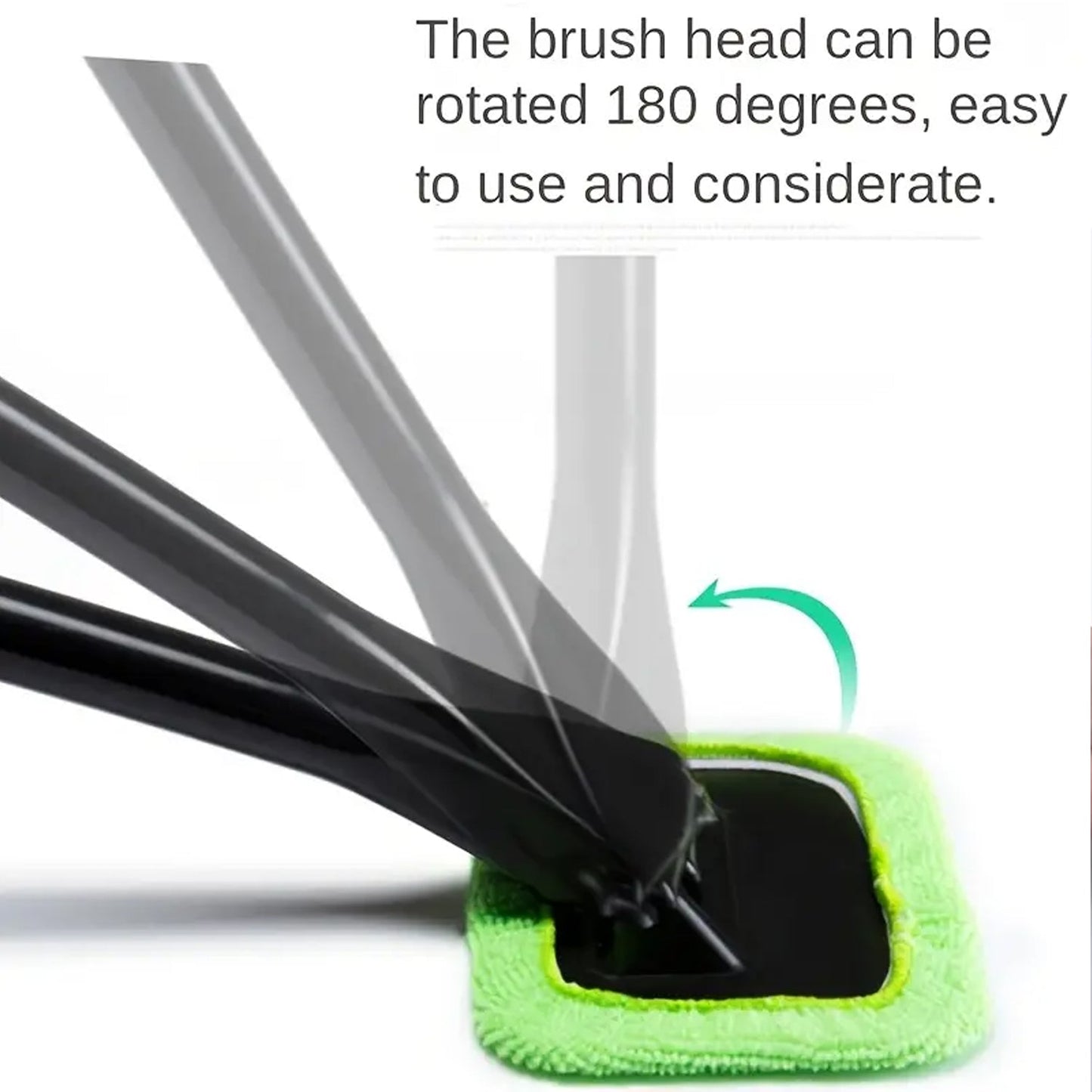 Windshield Clean Car Glass Cleaner Wiper With Microfiber Cloth (1 Pc / 38 Cm Long) Your Brand