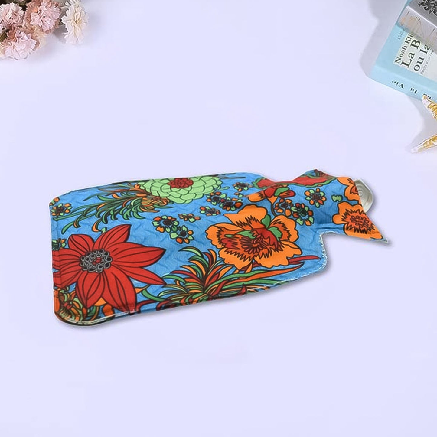 7254 Personal Care Rubber Hot Water Heating Pad Bag for Pain Relief Your Brand
