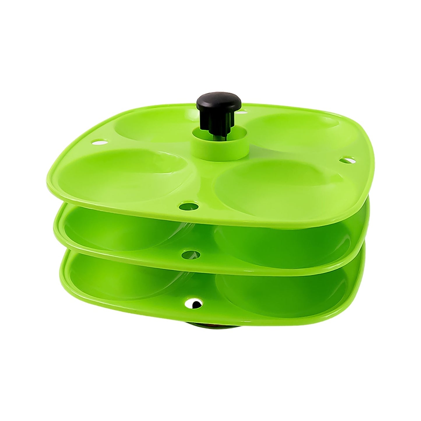 3 Layer Idli Stand for Holding and Serving Idlis (Household Kitchen Use) storenzo