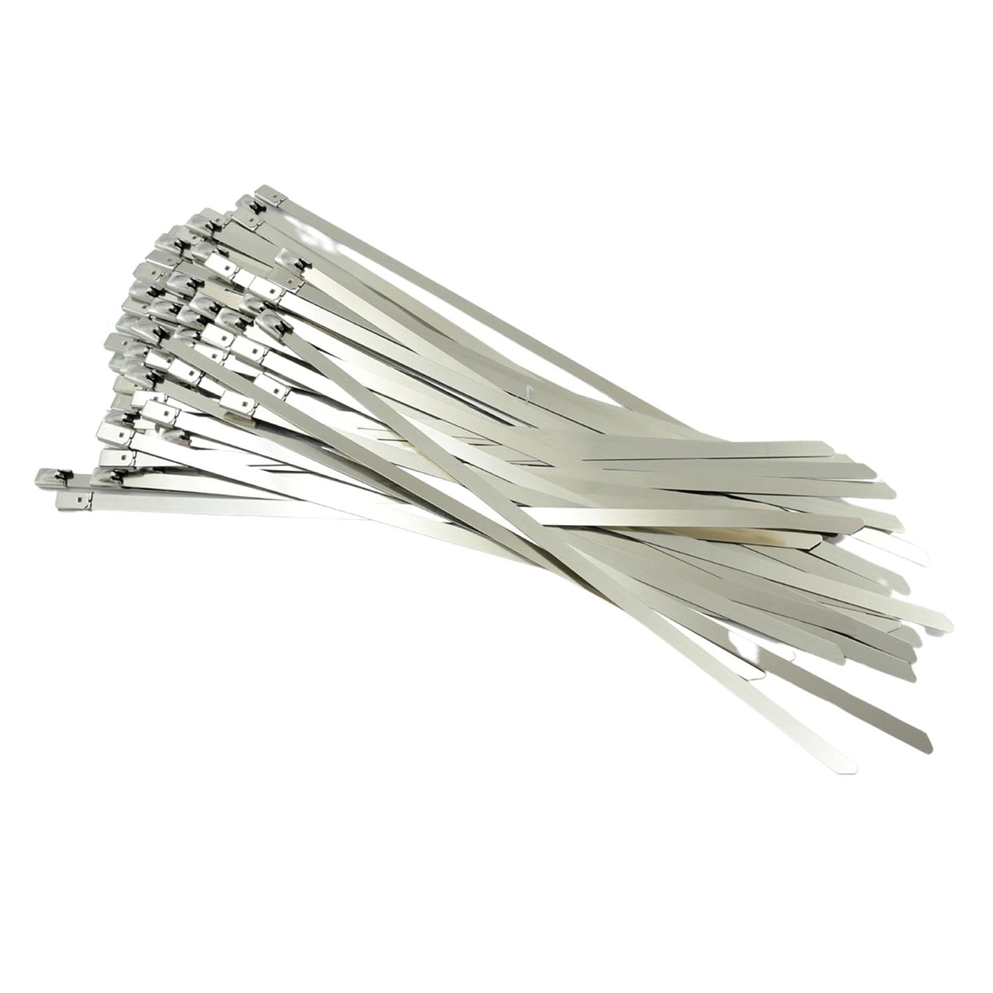 Stainless Steel Cable Ties for Solar & Home Use (100 Pc, 4.6x100mm) Your Brand