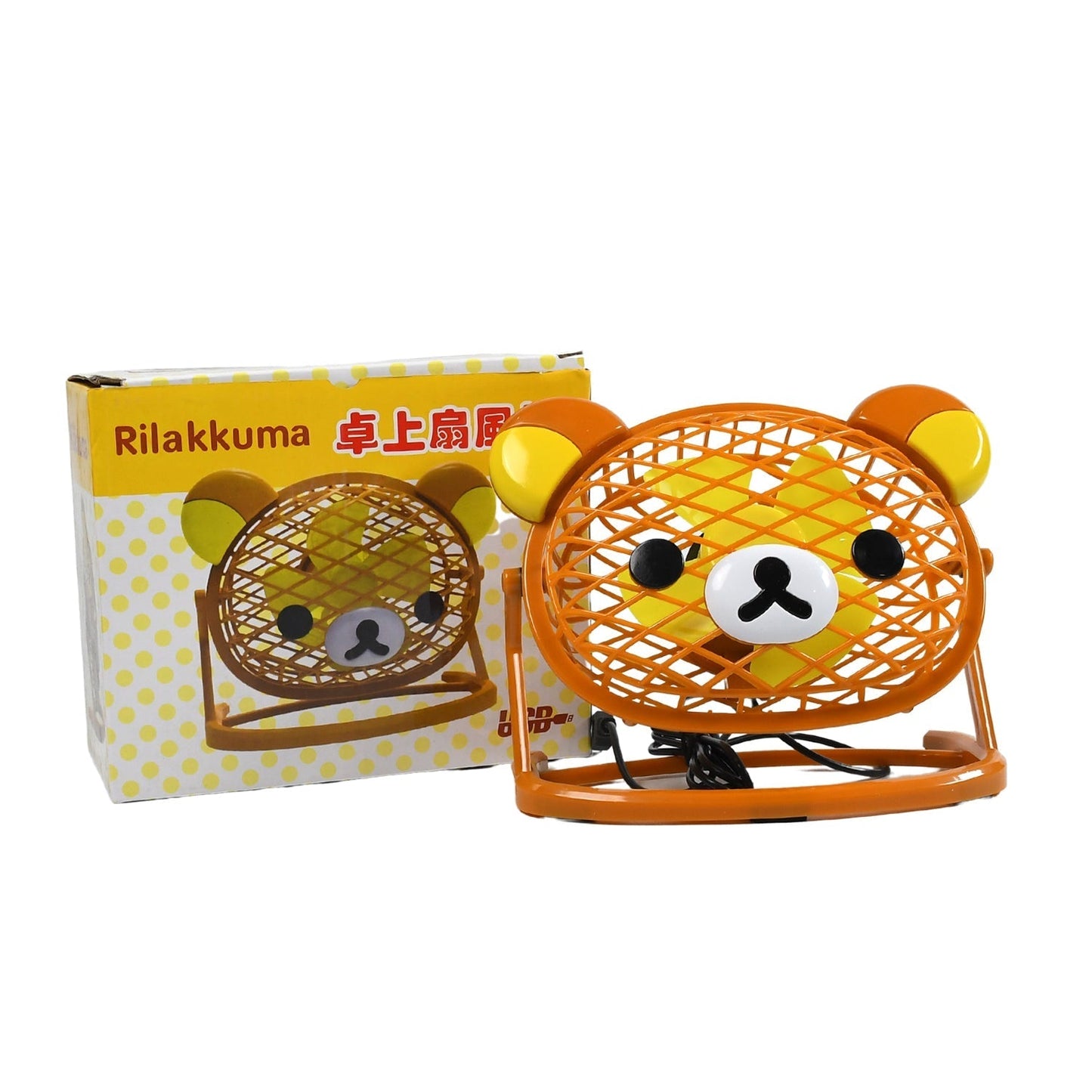 Stylish & Silent: Teddy Bear USB Fan for Any Space – Adjustable Cooling! Your Brand