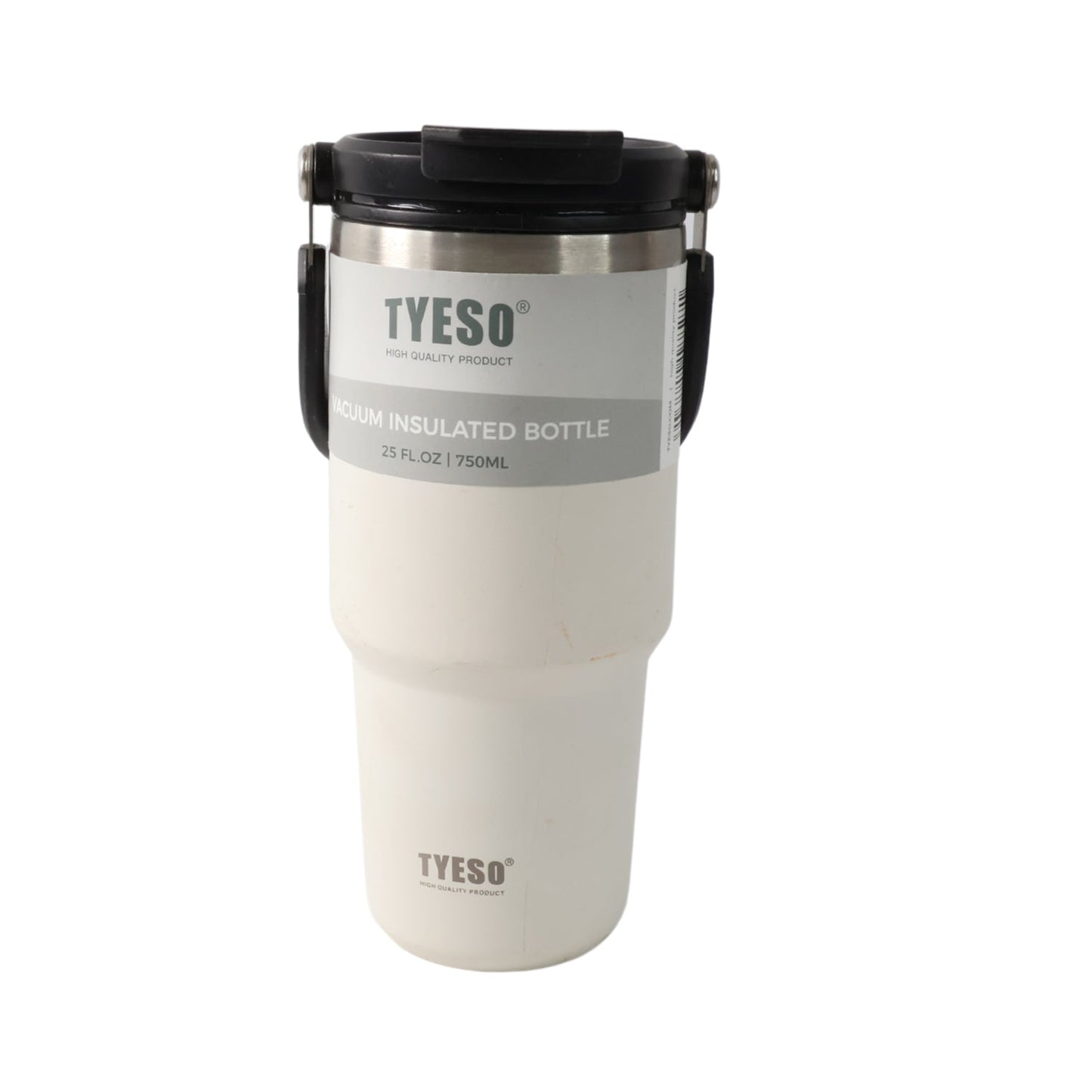 High Quality Stainless Steel Vacuum Glass Insulated Glass Coffee Cups Double Walled Travel Mug, Car Coffee Mug (With Lid & Handle / 1 Pc) Your Brand