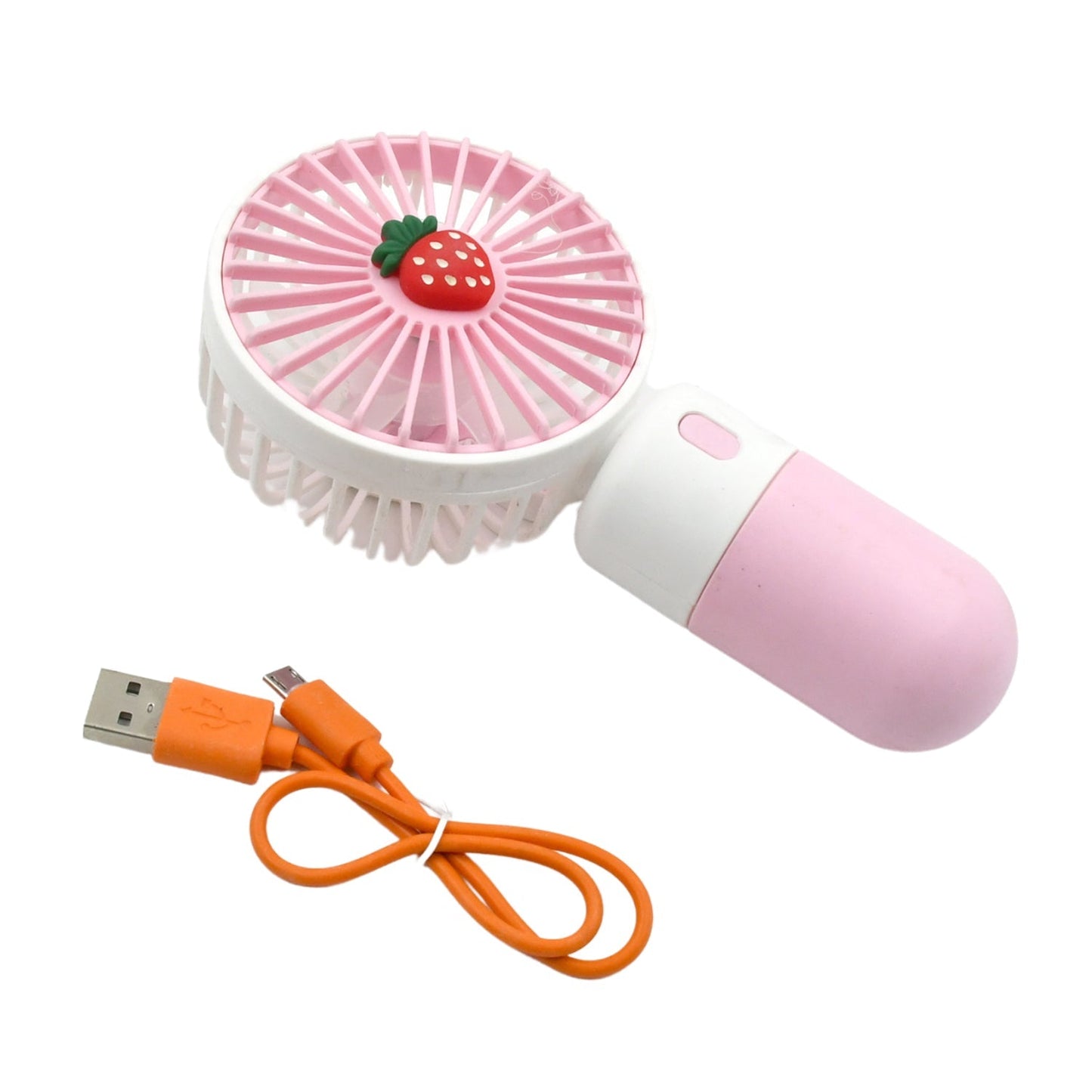 Portable Small Electric Fan Handheld, Rechargeable Mini Student Handheld Dormitory Class Personal Fan Your Brand