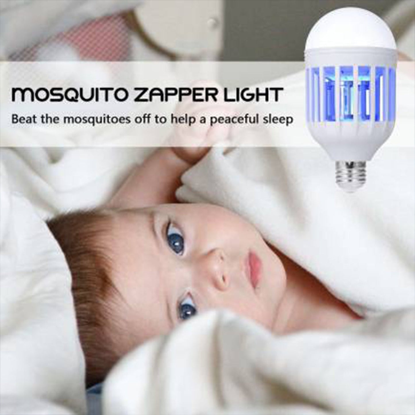 5W Mosquito Killer Lamp E27 LED Zapper for Summer Insects & Moths Your Brand