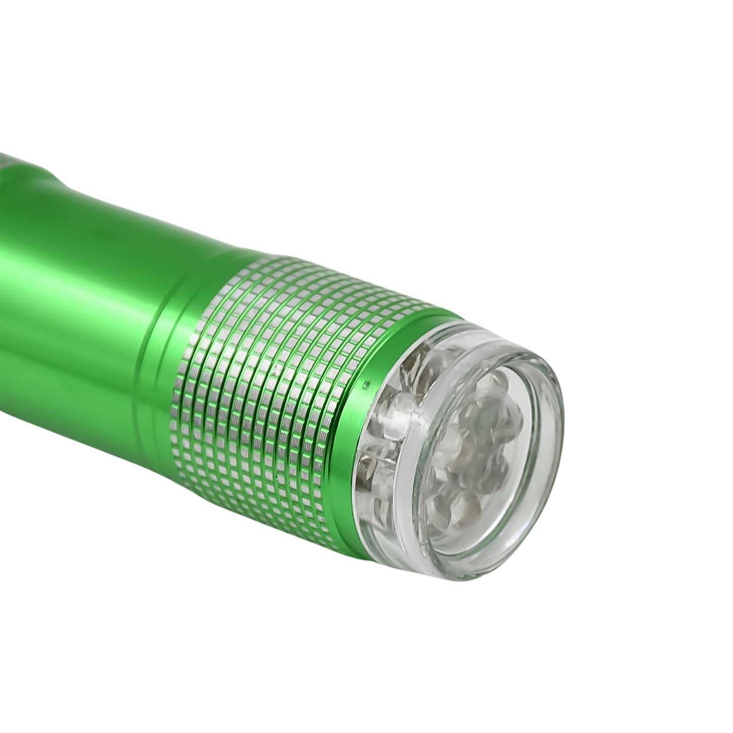 Super-Bright Mini 9 LED Bulb Pocket Torches - Small Torch Flashlight for Camping, Hiking, DIY, Travelling, Outdoors and More 3 Battery operated (Battery not included / 1 pc) Your Brand