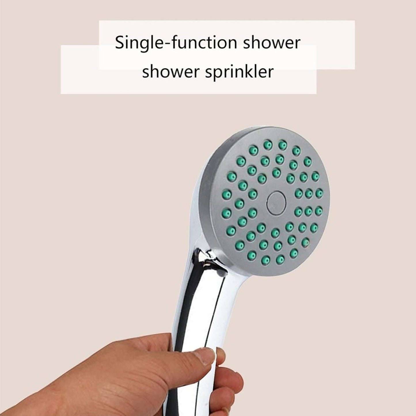 Plastic High Pressure Handheld Shower Head (1 Pc) Your Brand