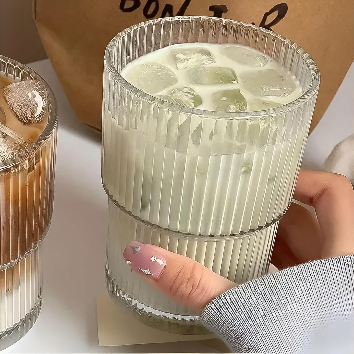 450 ML Monaco Premium Transparent Plastic Cup Your Brand