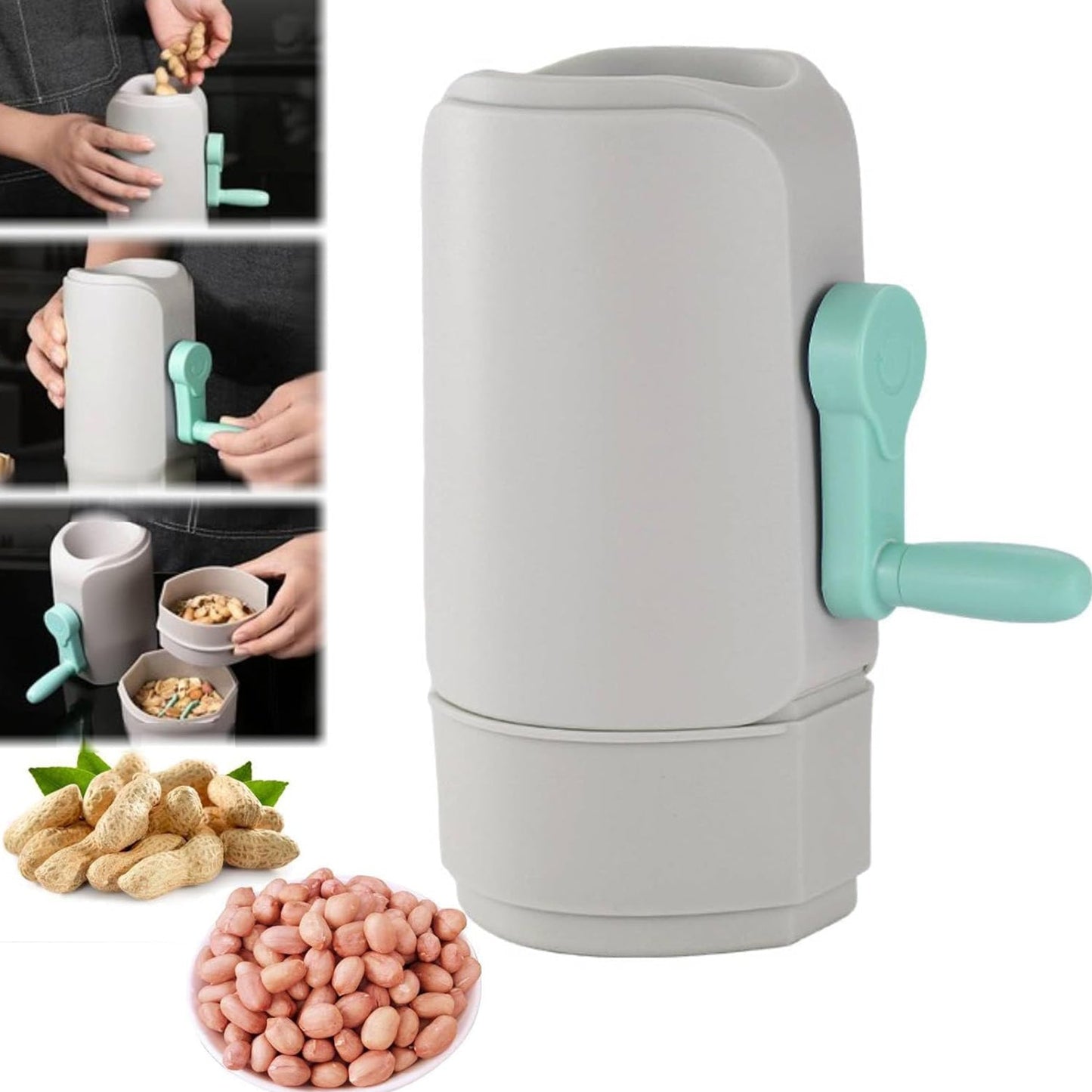 Manual Hand-Crank Peanut Sheller Machine Your Brand