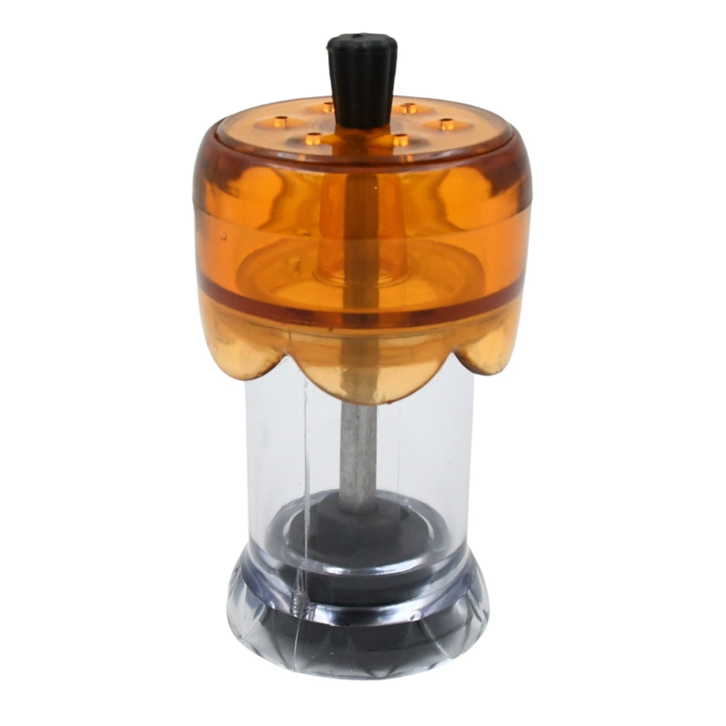 Miracle Transparent Plastic Salt and Pepper Grinder, Pepper Grinder Manual Pepper Grinding Tool, Pepper Crusher Grinder (1 Pc) Your Brand