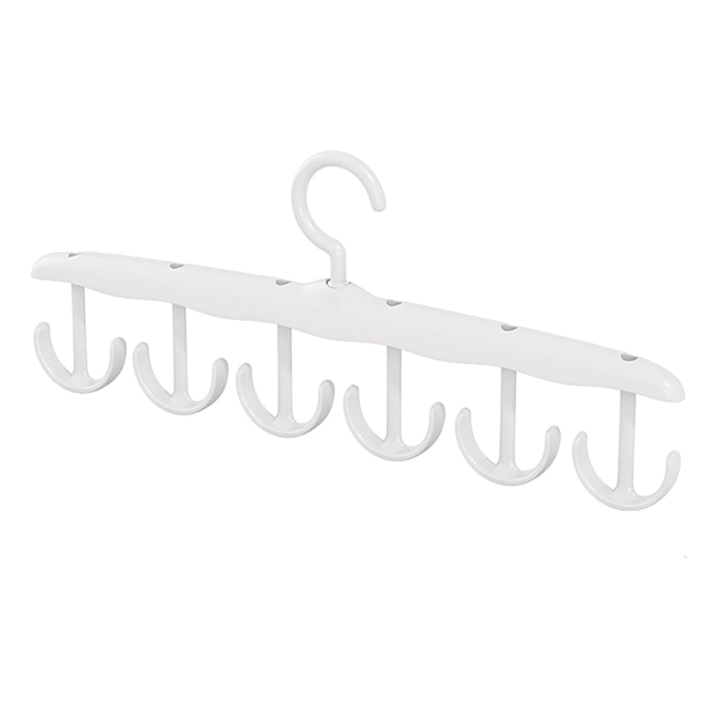 Rotatable Tank Top Hanger – Space Saving Closet Organizer for Dorms & Apartments (12-Hook) Your Brand