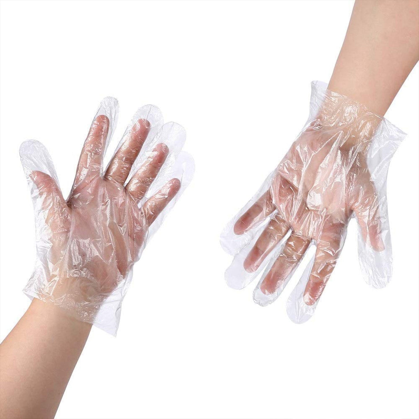 Eco-Friendly Kitchen Hand Gloves, Disposal hand gloves, Free size (100 Pc) Your Brand