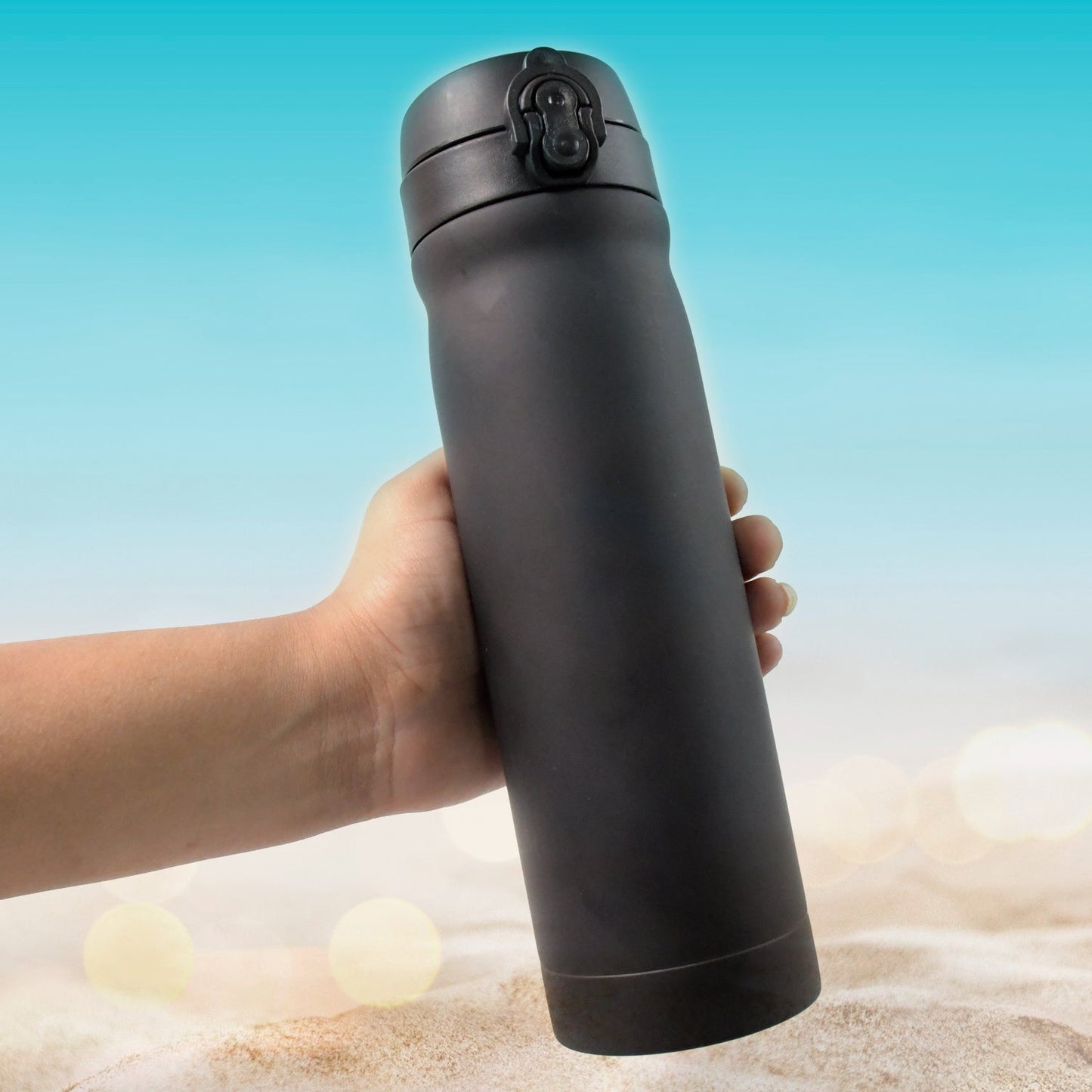 Stainless Steel Vacuum Thermal Insulation Water Bottle (500ml) Your Brand