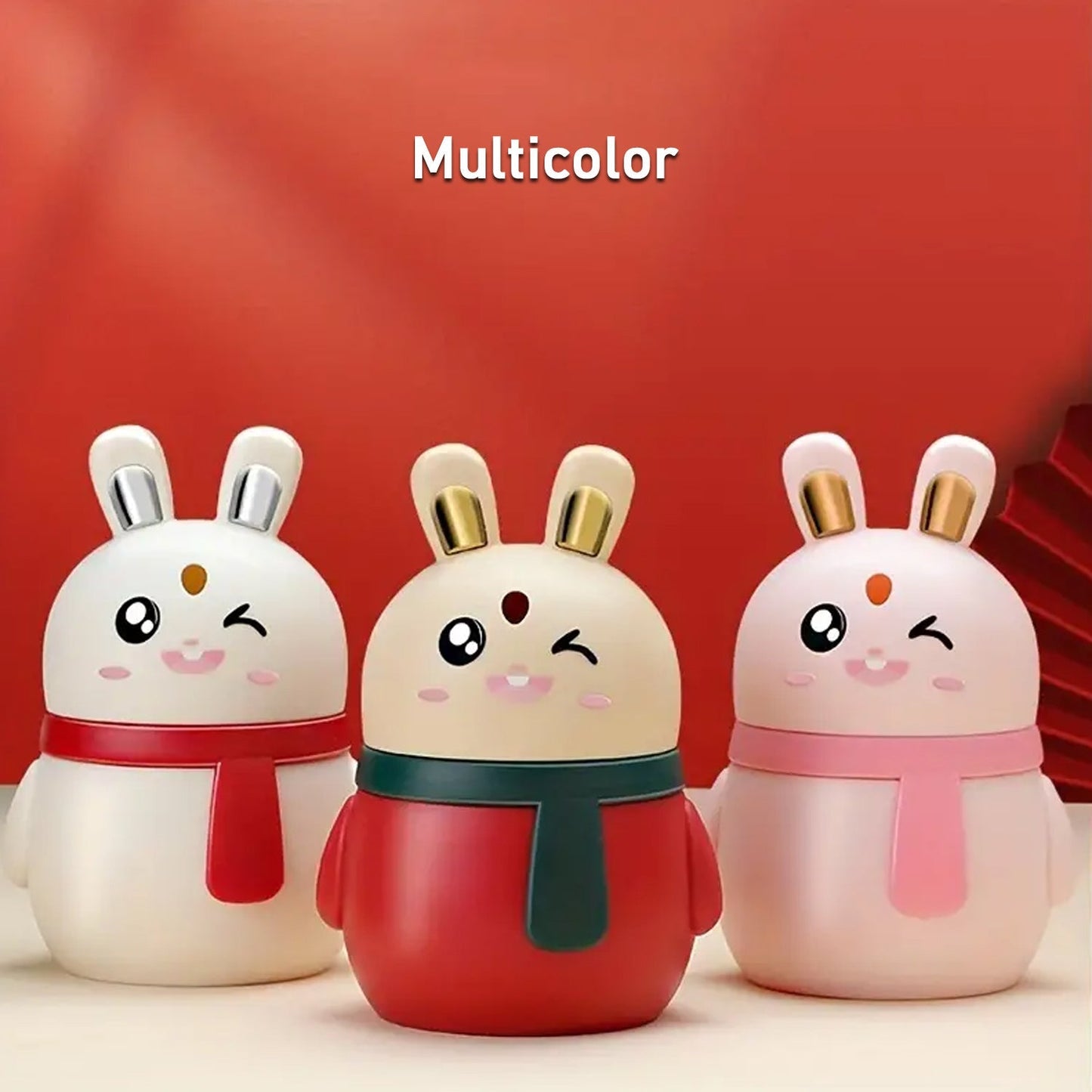 Rabbit Shape Toothpick Dispenser Pressing Small Size Accessory Durable Red | Home & Garden | Kitchen, Dining & Bar | Kitchen Storage & Organization | Racks & Holders Dining Room Table Decoration (1 Pc ) Your Brand