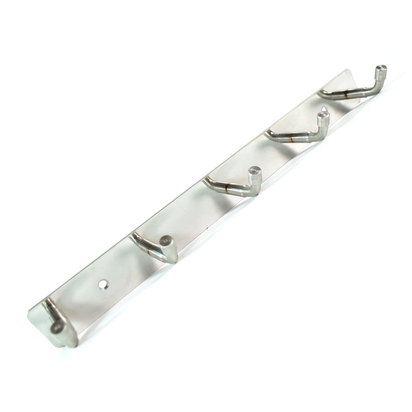 Stainless Steel Wall Mounted Coat 5 Hook Rack (26x3 / 1 Pc) Your Brand