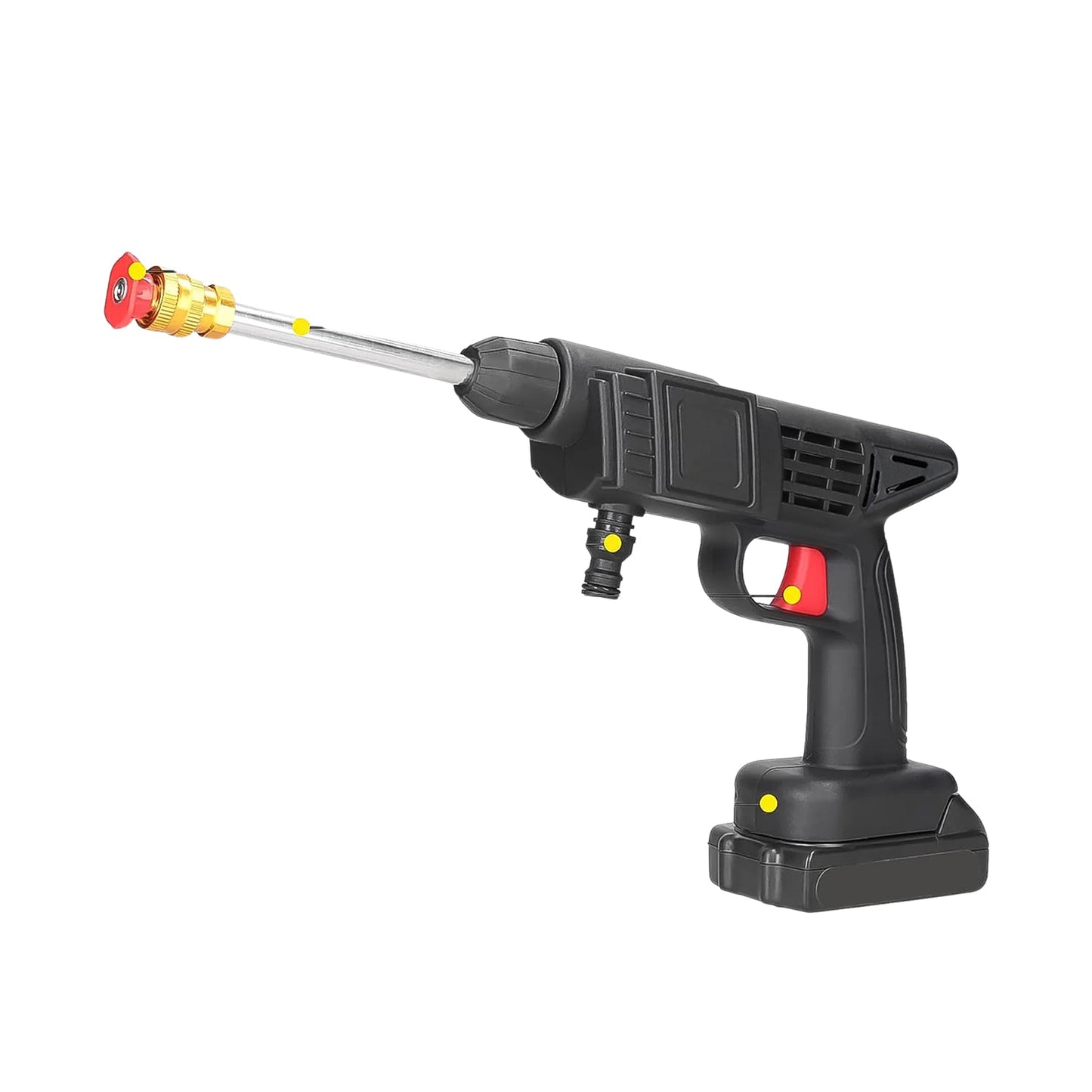 48V Car Washer Gun, Water Spray Gun, Car washing Kit (48V / With Small Box / Single Battery Operated)) Your Brand