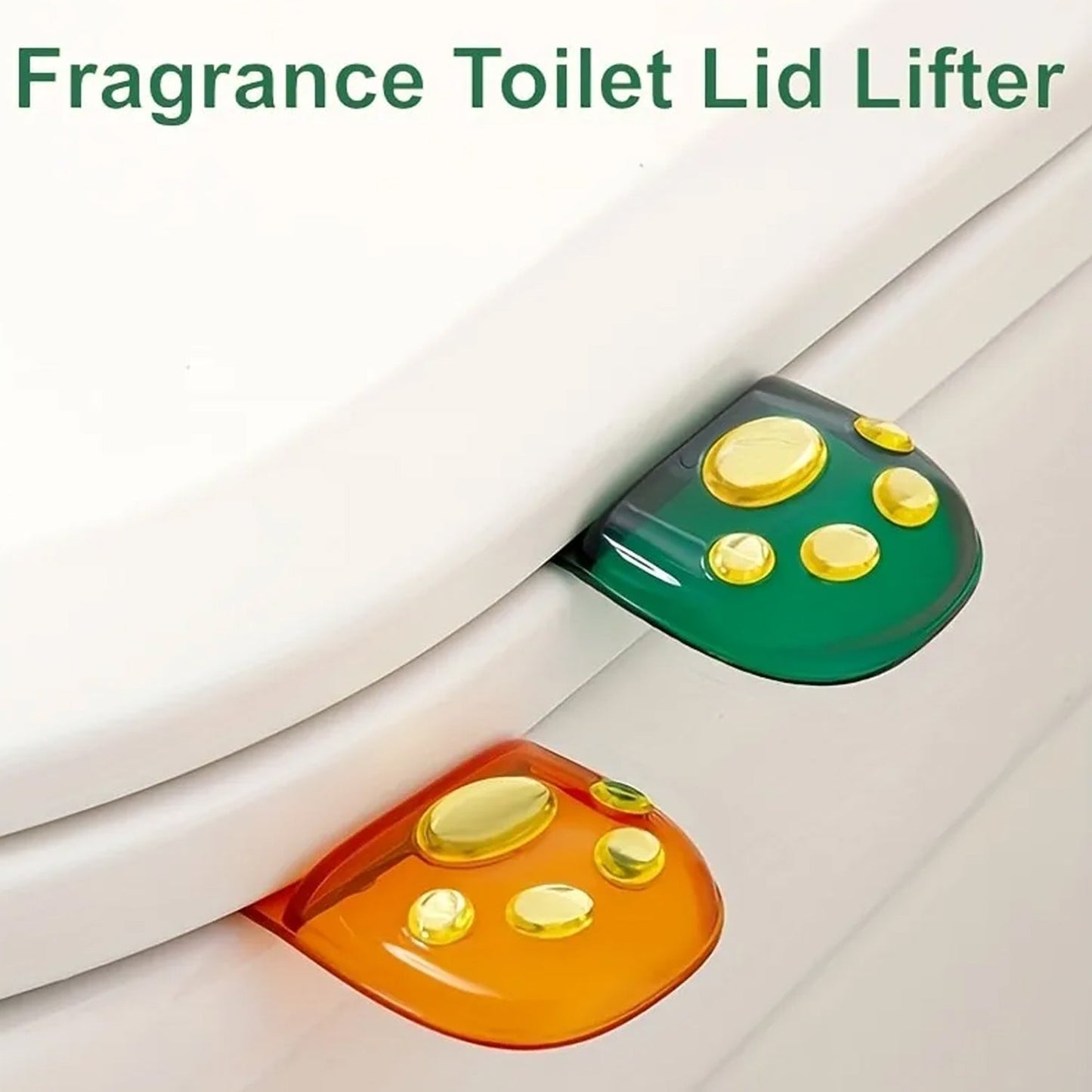 Fragrance Toilet Cap / Lid Lifter Toilet Seat Cover (2 Pc Set) Your Brand