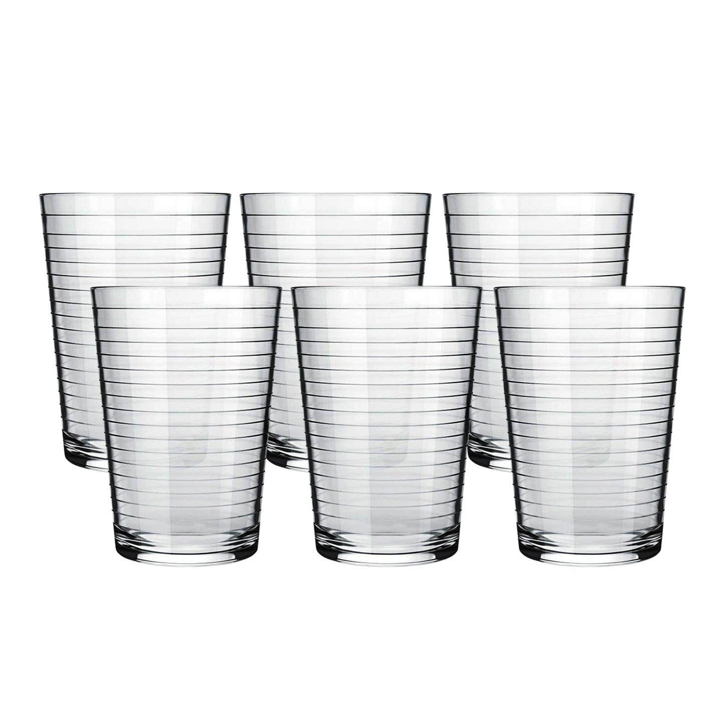 Apex Pyramid Ringo Plastic Glass – 300ml Approx | Durable, Crystal-Clear Tumbler Your Brand