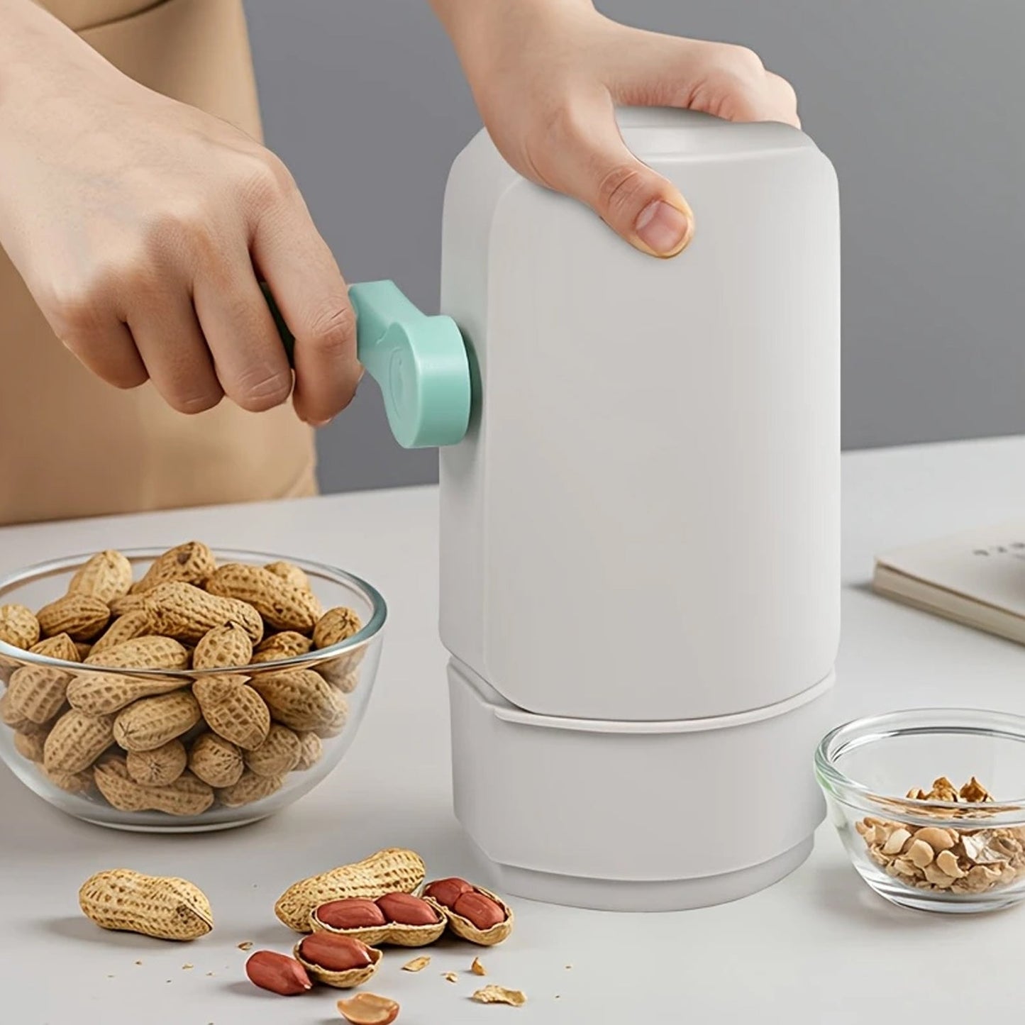 Manual Hand-Crank Peanut Sheller Machine Your Brand