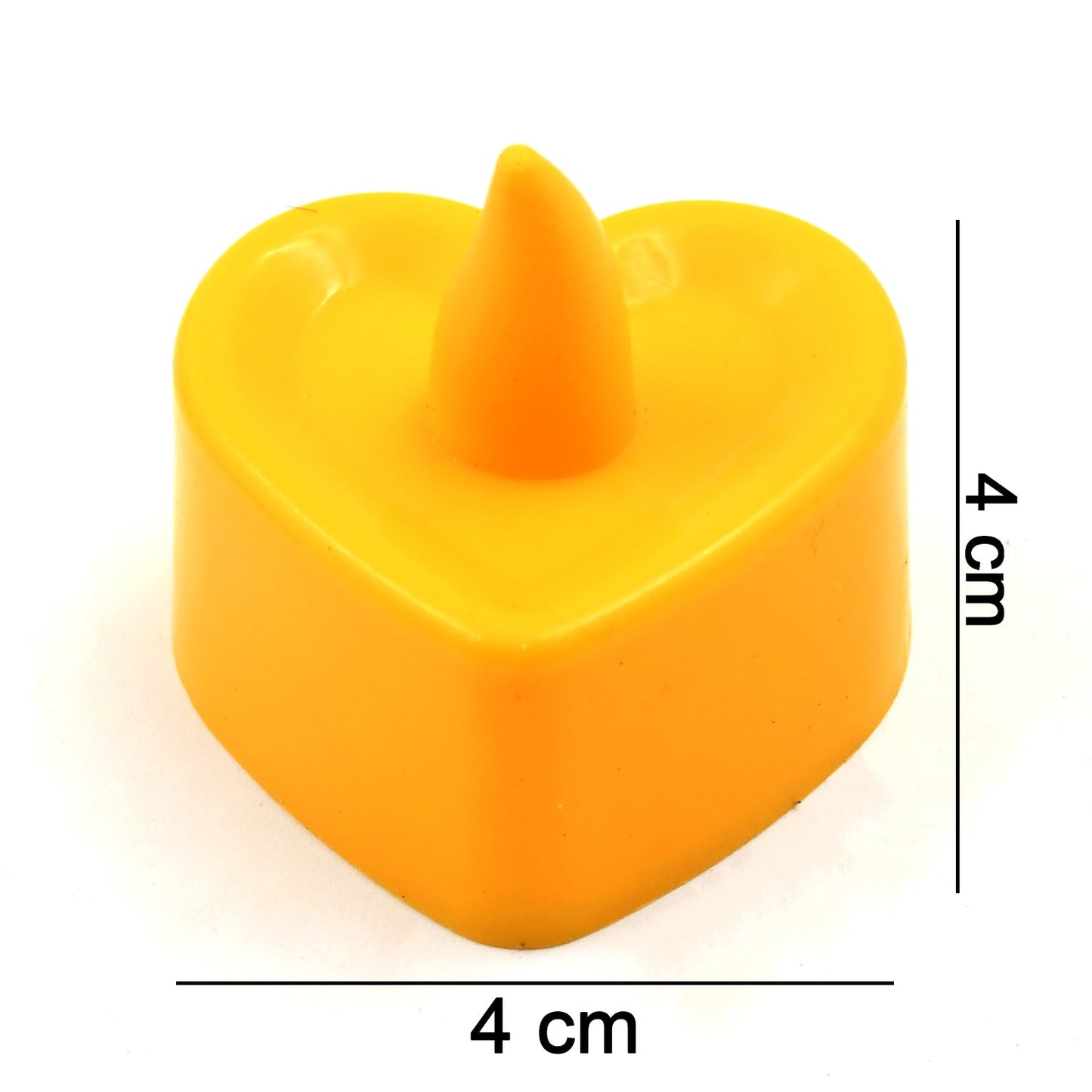 LED Tealights, Smokeless Plastic Decorative Candles, Diwali  (Pack Of 6 / Multicolor) Your Brand