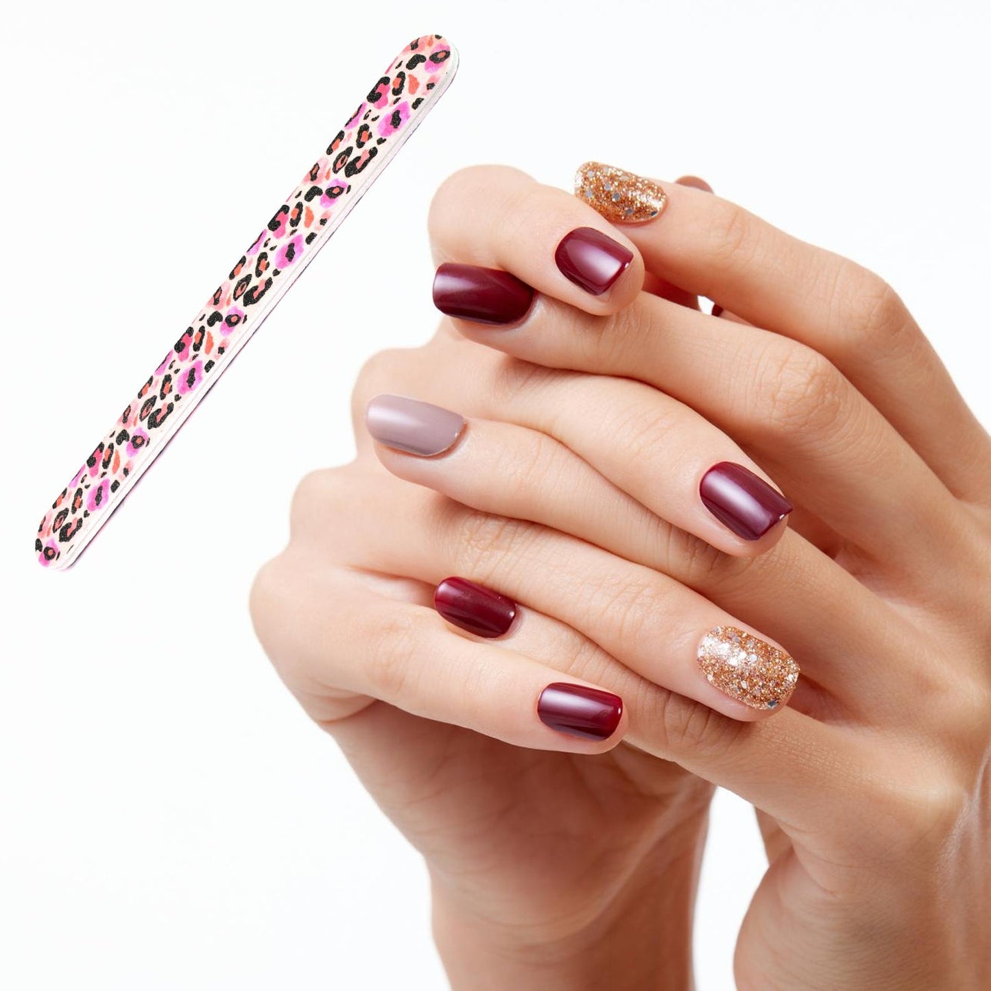Professional Nail Filer Double Sided For Nail Shaper Nail File (1 Pc) Your Brand