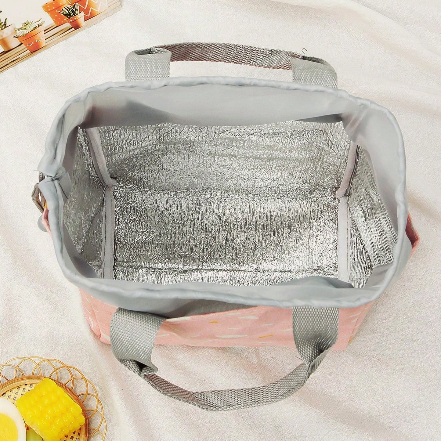 Lunch Bag for Women Men Insulated Lunch Bag (1 Pc / Mix Color & Design) Your Brand